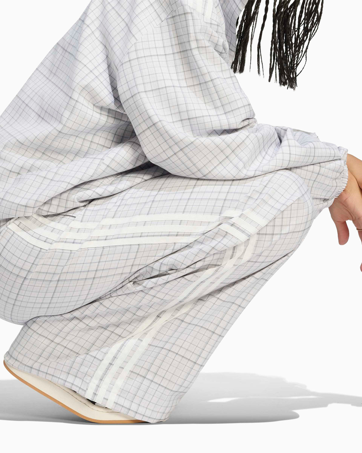 Pants adidas Originals Plaid Relaxed Women's Sweatpants - LG3956