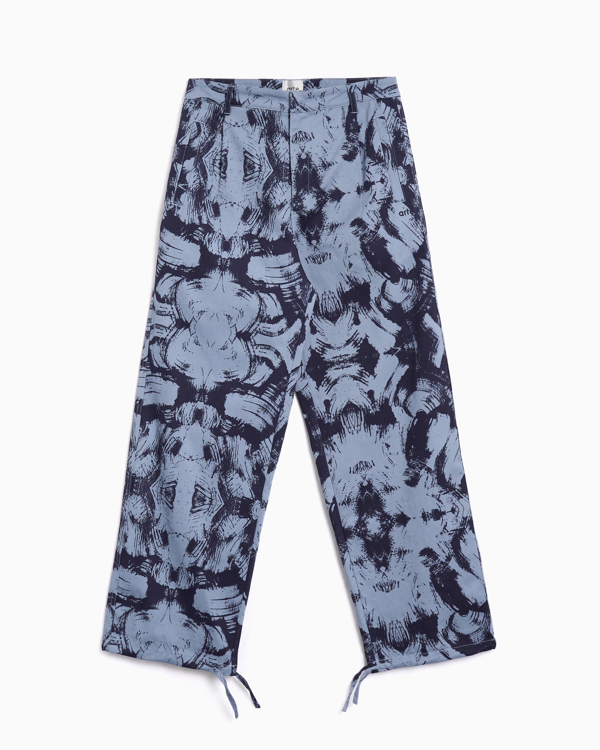 Pants Arte Antwerp Scratch Technical Men's Baggy Pants - AW25-044P-Blue