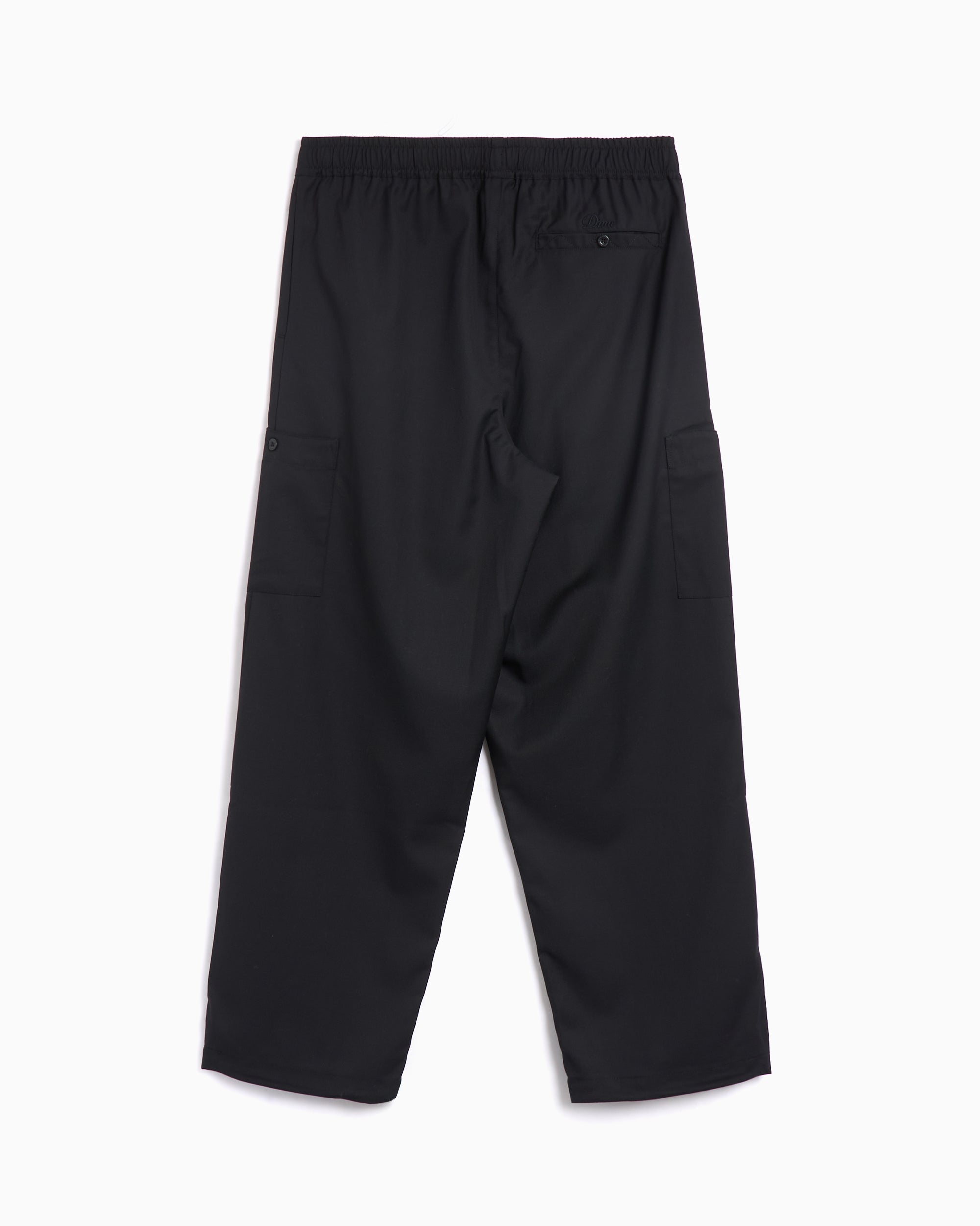 Pants Dime MTL Men's Cargo Dress Pants Relaxed Men's Cargo Pants - DIMEHO2417BLK