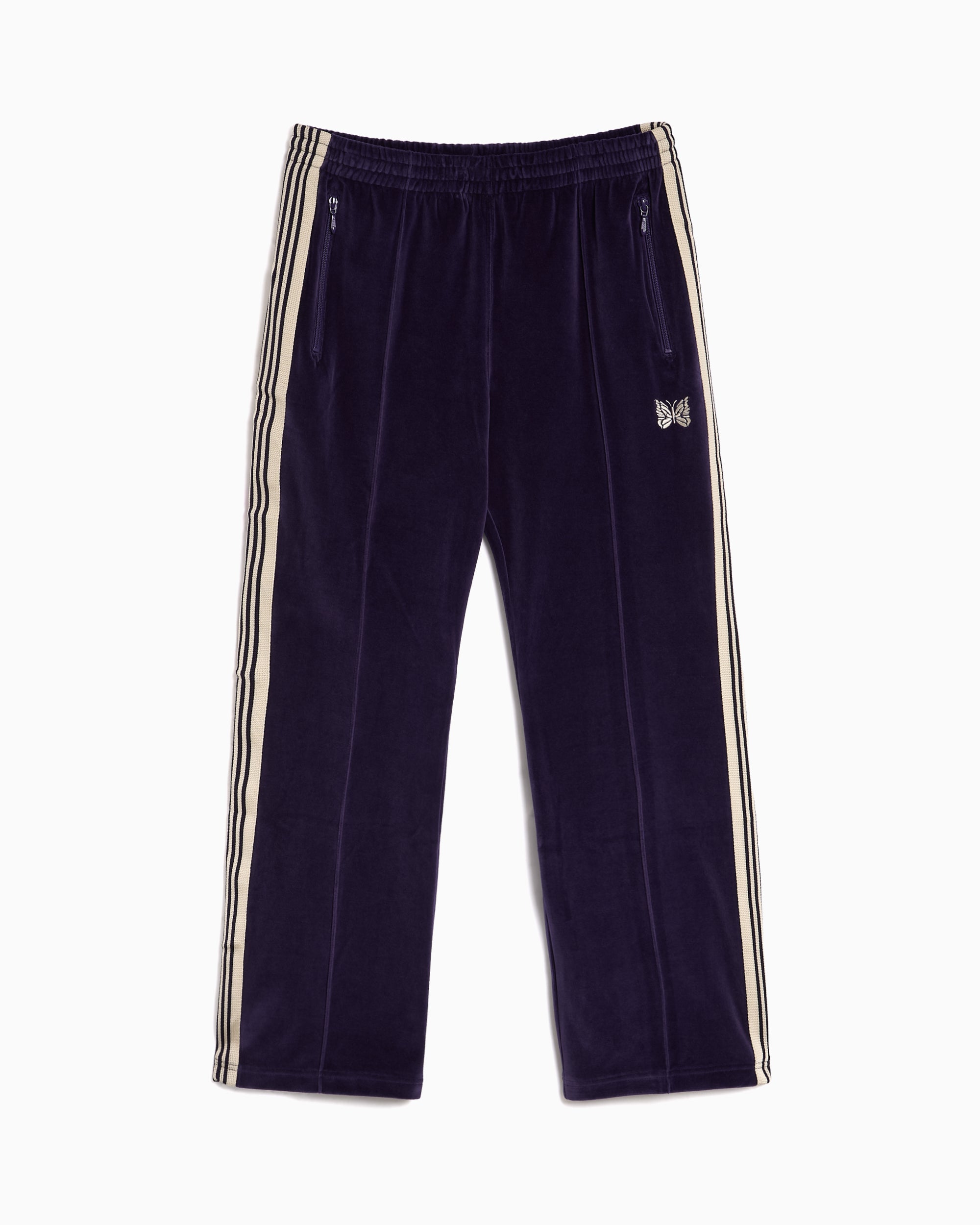 Pants Needles Boot-Cut Relaxed Men's Track Pants - RW326-A-Navy