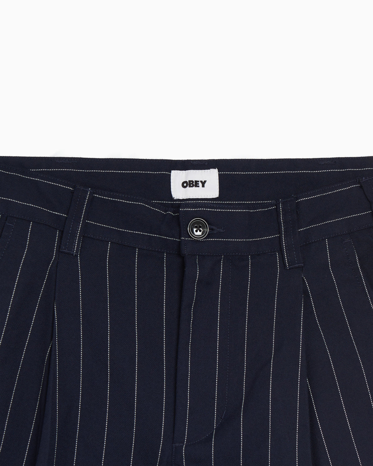 Pants OBEY Clothing Dean Stripe Relaxed Men's Chino Pants - 142020262-NPS