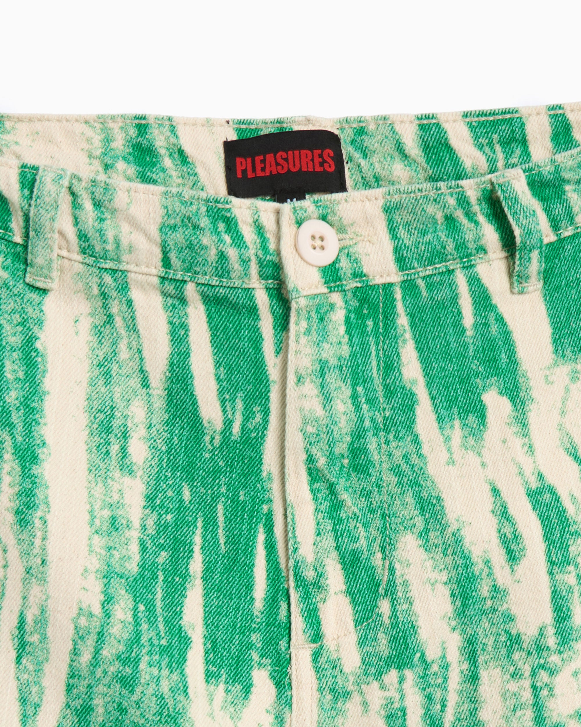 Pants Pleasures Buzz Men's Cargo Pants Relaxed Men's Cargo Pants - P25SP041-GREEN