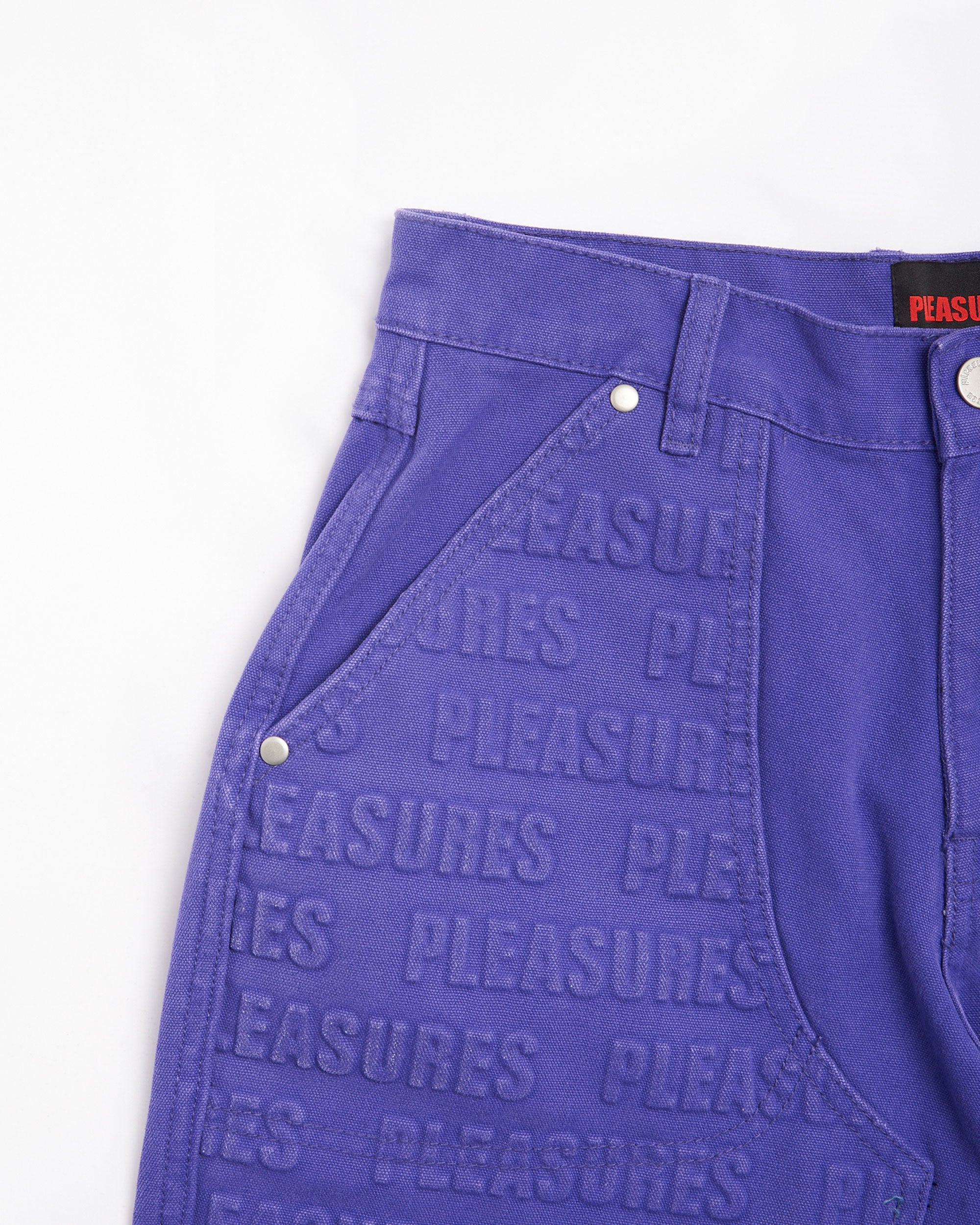 Pants Pleasures Impact Men's Double Knee Pants Men's Pants - P24SP041-PURPLE