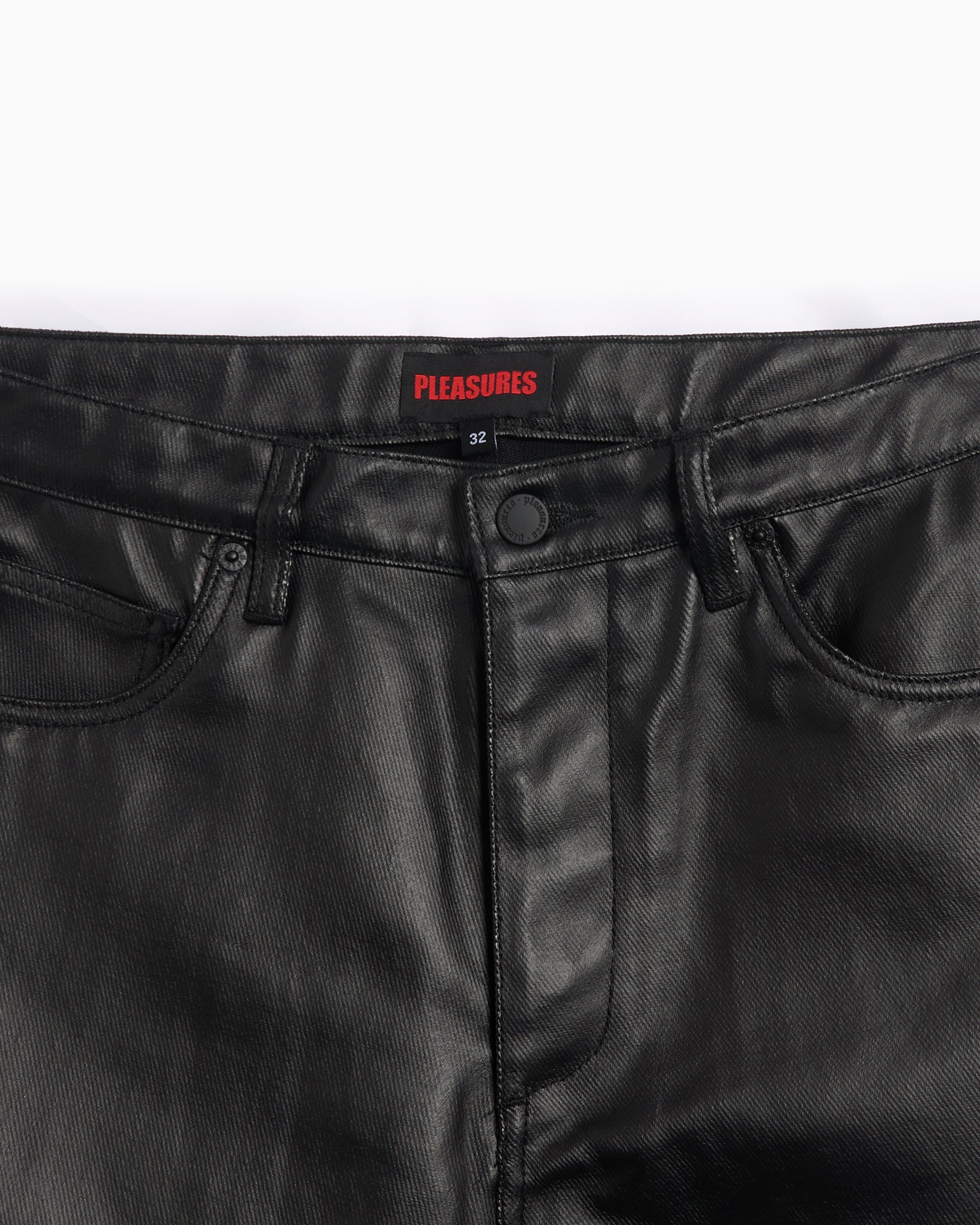 Pants Pleasures Latex Formula Men's Baggy Pants Relaxed Men's Baggy Pants - P24F039-BLACK