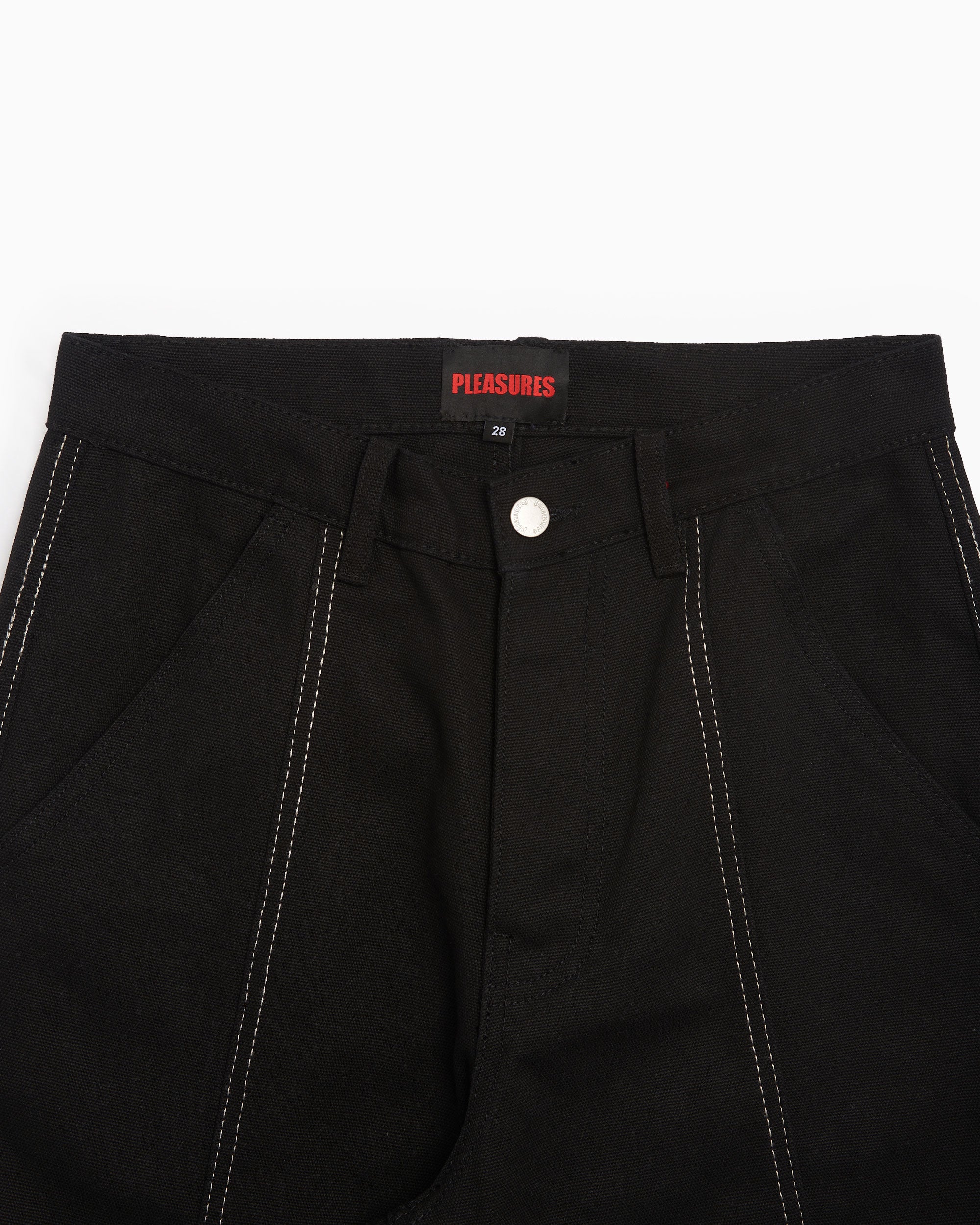 Pants Pleasures Sinful Men's Baggy Work Pants Men's Cargo Pants - P24SP016-BLACK