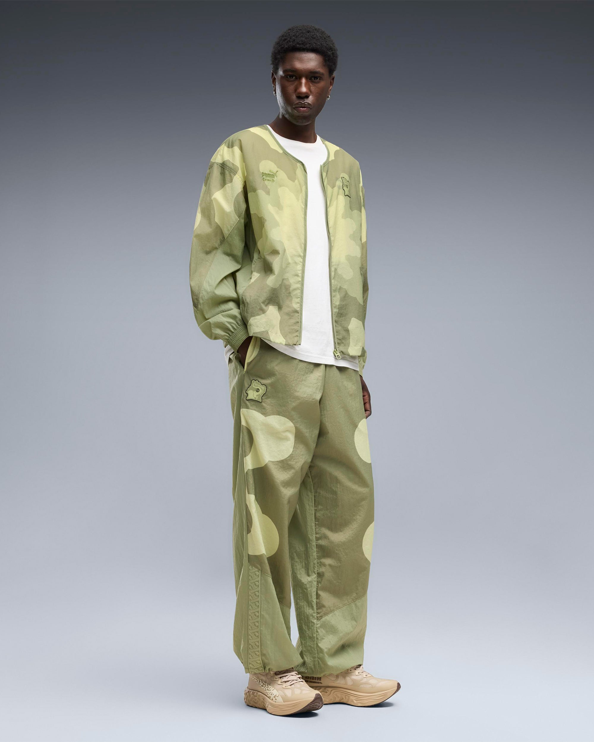Pants Puma x Salehe Bembury x Ivory Coast "King" Relaxed Men's Track Pants - 635124-25
