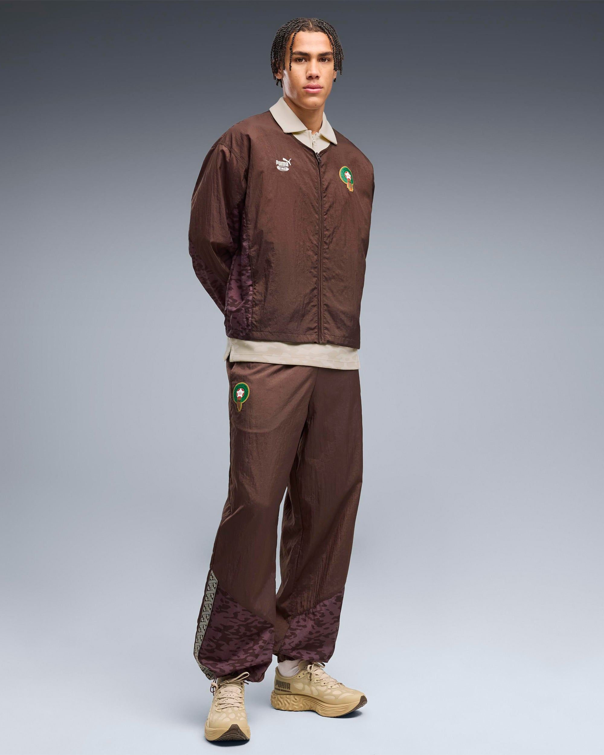 Pants Puma x Salehe Bembury x Morocco "King" Relaxed Men's Track Pants - 635130-13