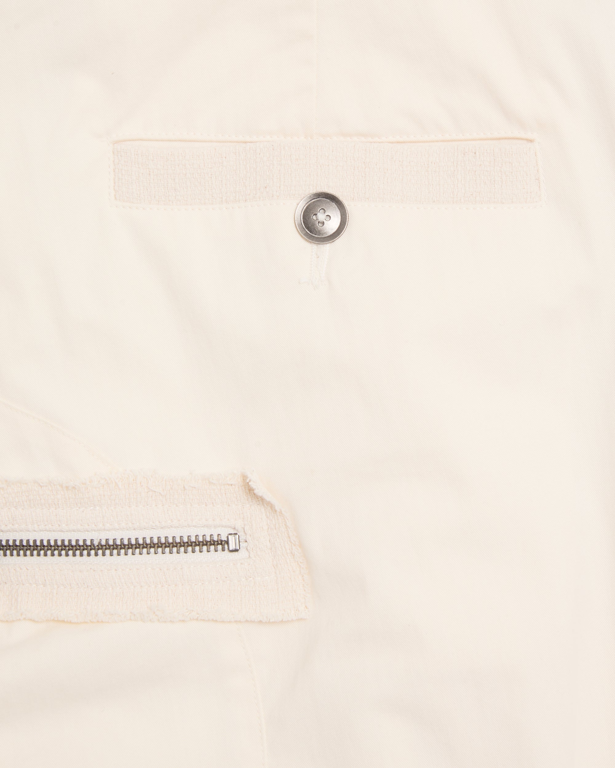 Pants SAN SAN GEAR Affine Curve Relaxed Men's Cargo Pants - SG2503PT11-IVORY