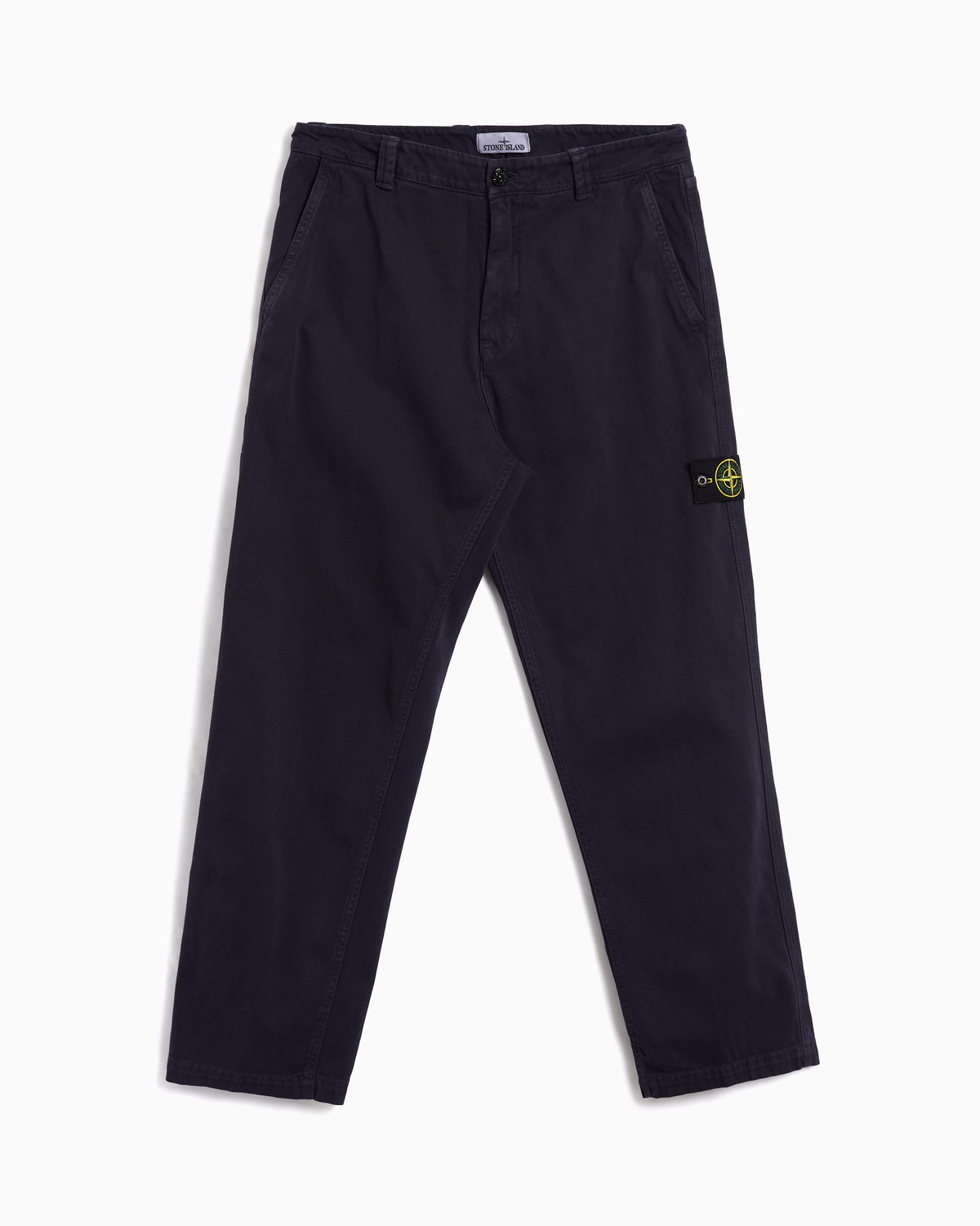 Pantaloni Chino Relaxed Effetto consumato Stone Island per uomo