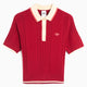 Polo Slim adidas Originals Cable Knit Cali per donna