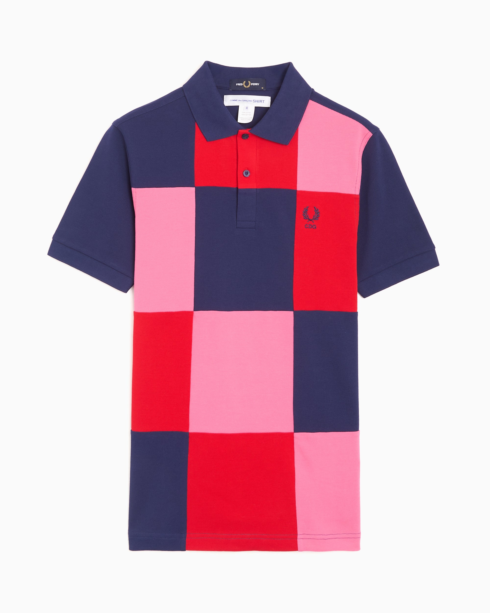 Comme des Garçons SHIRT x Fred Perry ポロ Polo a quadri Comme Des Garçons Shirt x Fred Perry per uomo