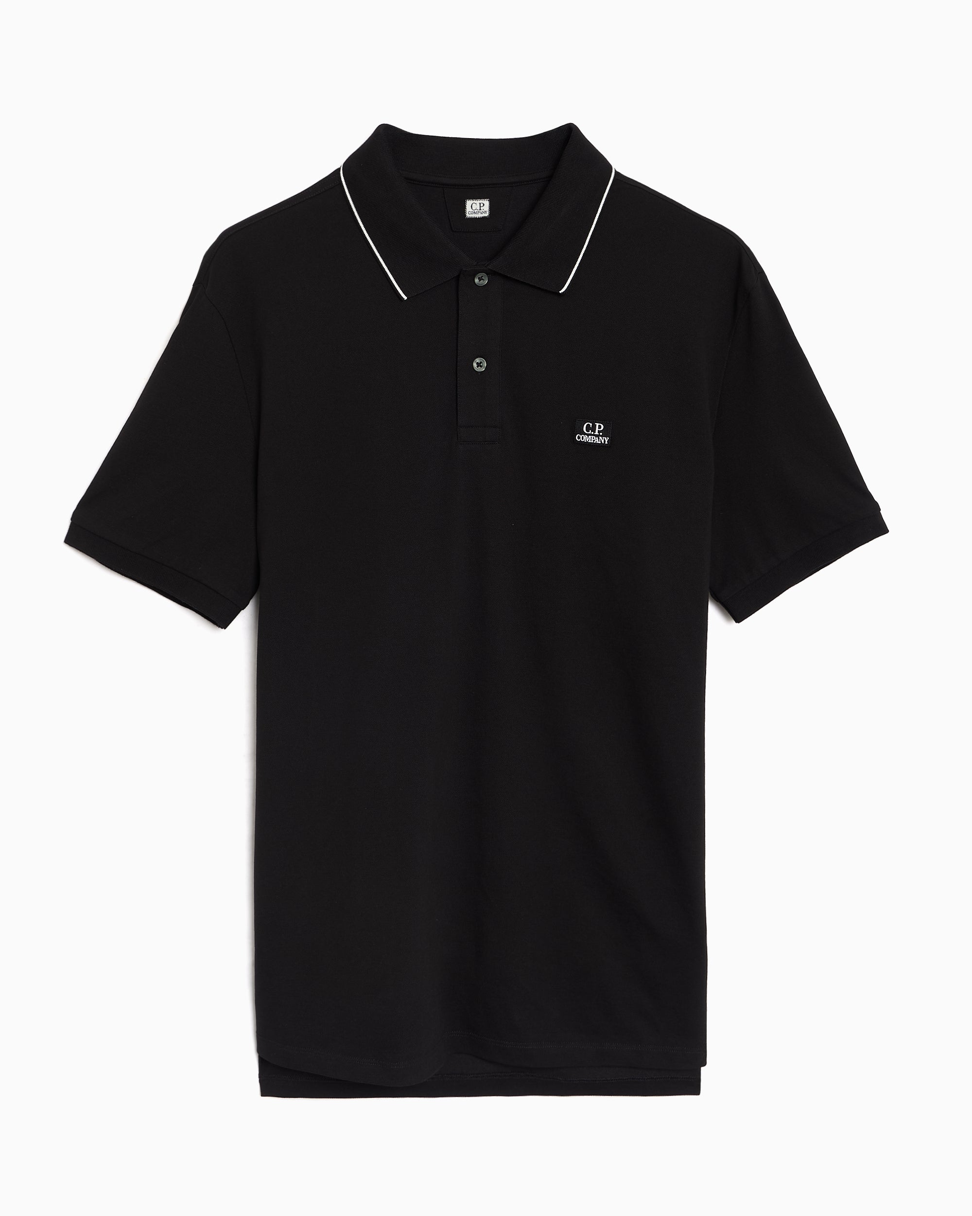 Polo shirts CP Company Piquet Logo Men's Polo Shirt - RCCMPL722A005263W-999