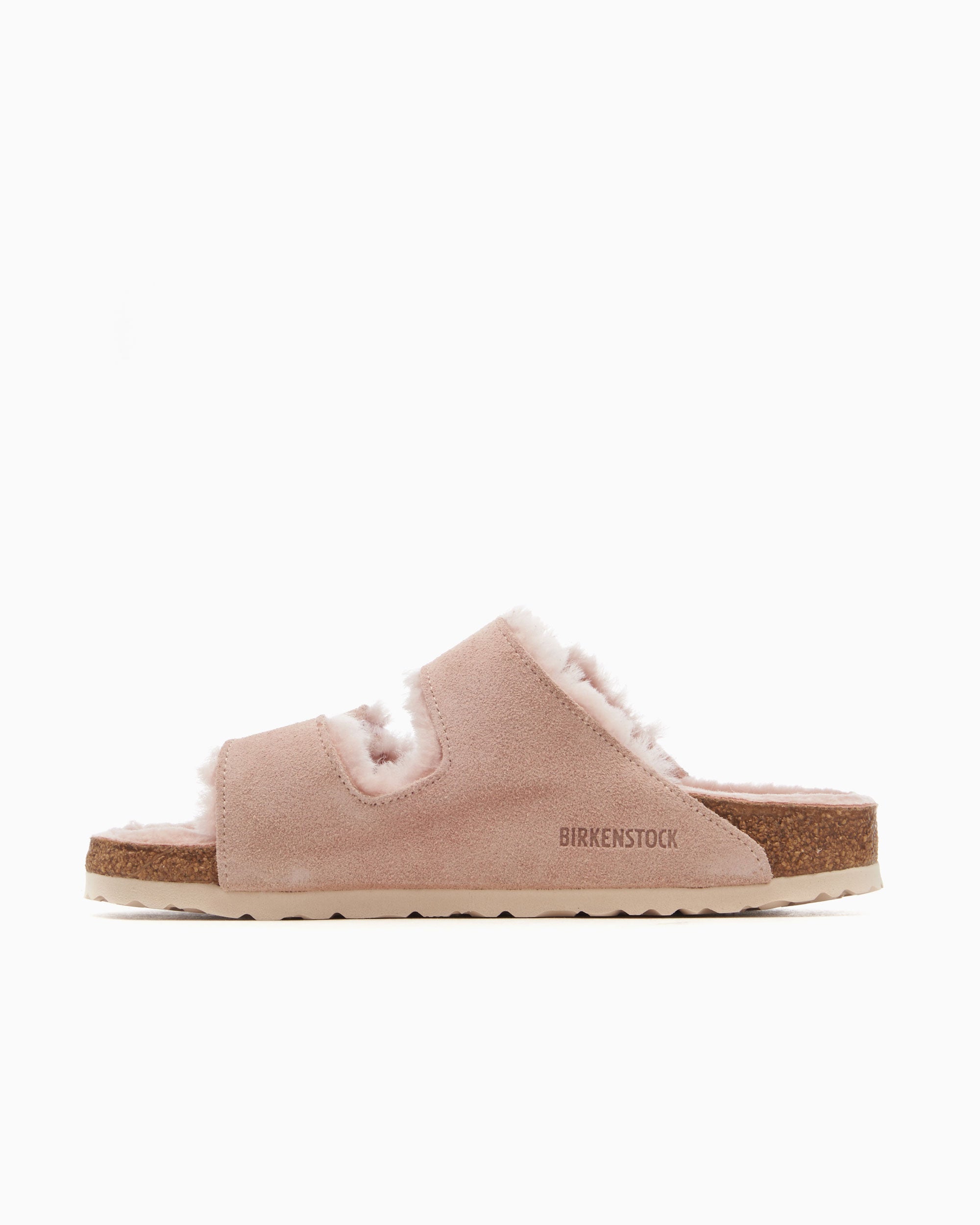Sandals BIRKENSTOCK Women's Arizona Shearling Suede Leather Narrow - 1020389