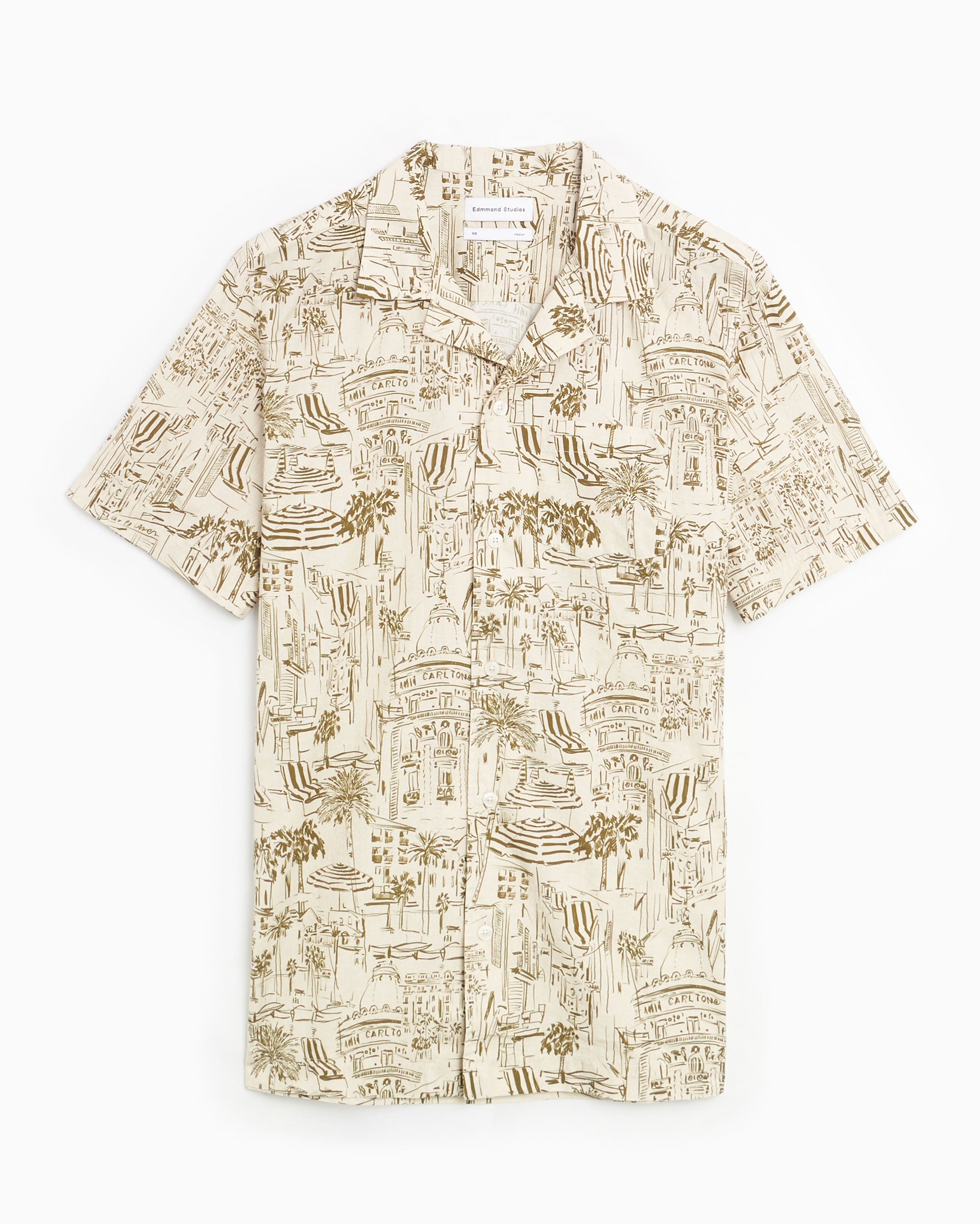 Shirts Edmmond Studios City Men's Short Sleeve Shirt Men's Shirt - 124-10-21670