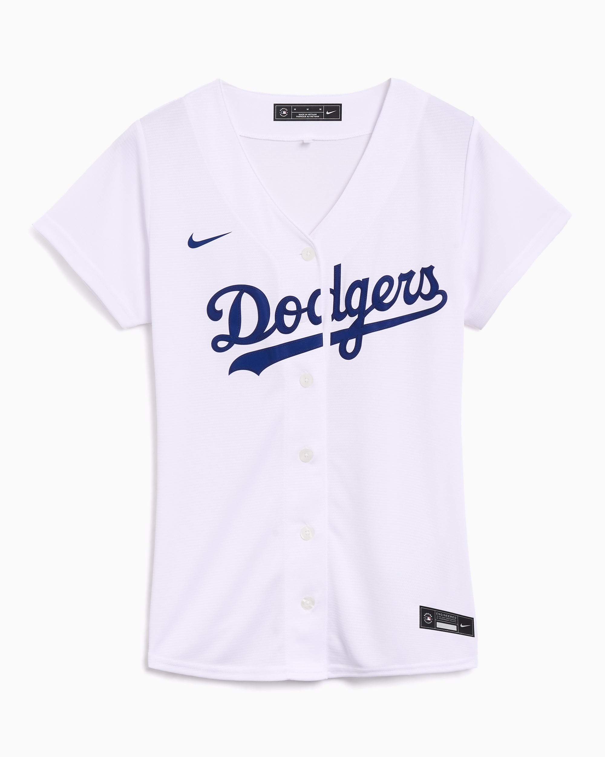 Shirts Nike Los Angeles Dodgers MLB Baseball Short-Sleeved Women's Shirt - T773-LDWH-LD-XVH