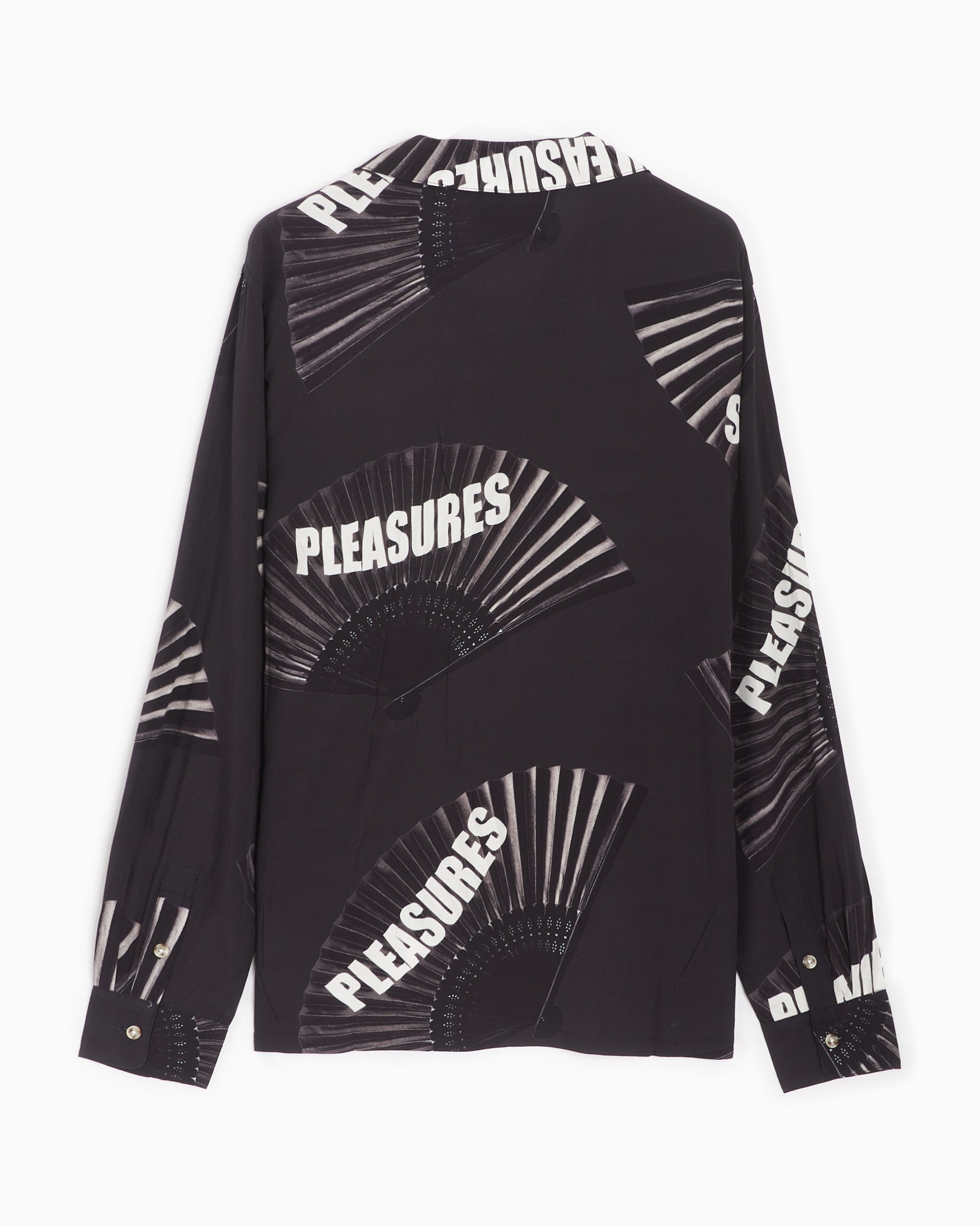 Shirts Pleasures Fans Men's Button Down Shirt Men's Shirt - P23W003-BLACK