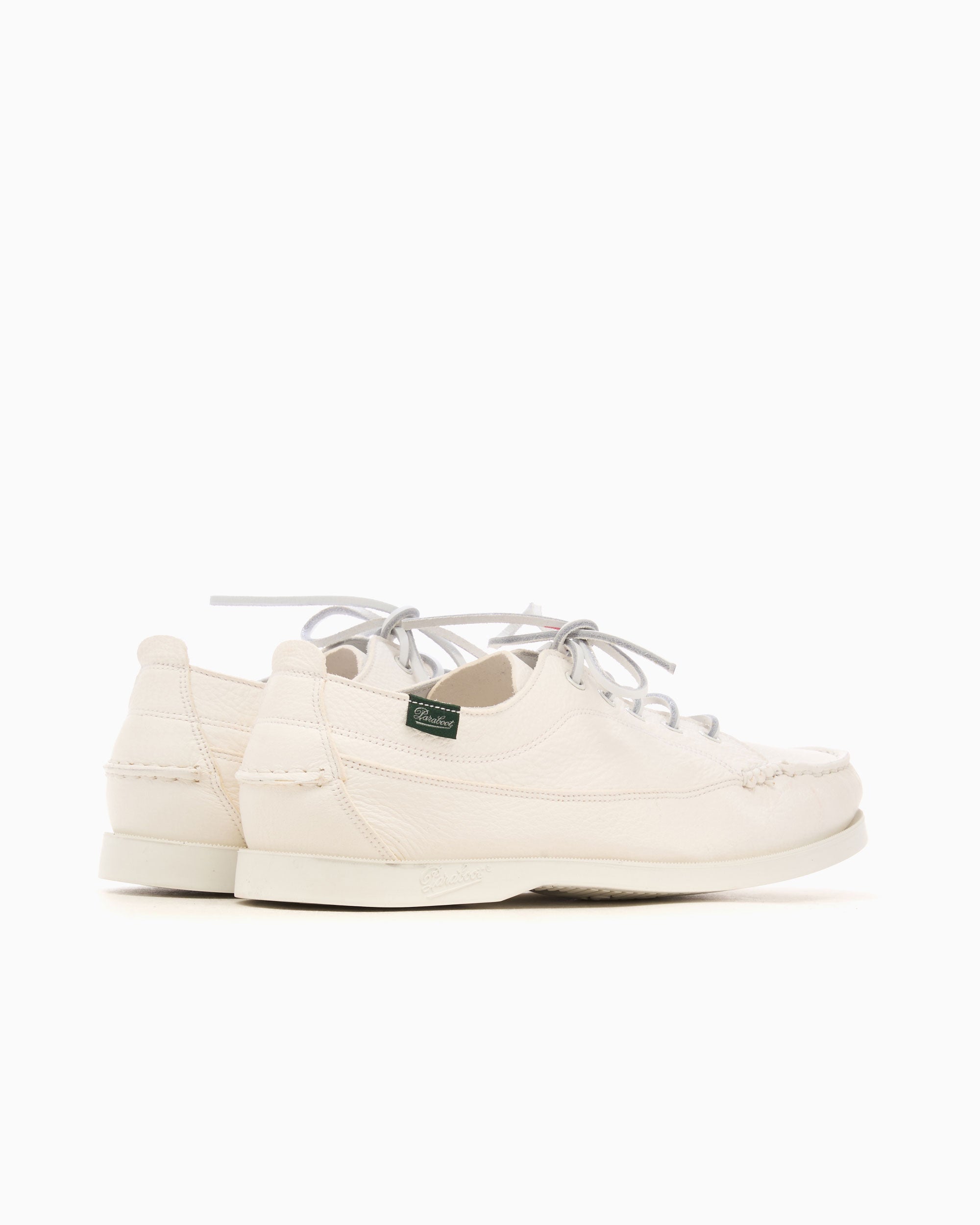 Shoes Paraboot Malibu Marine Blanche Men's Shoes - 92450