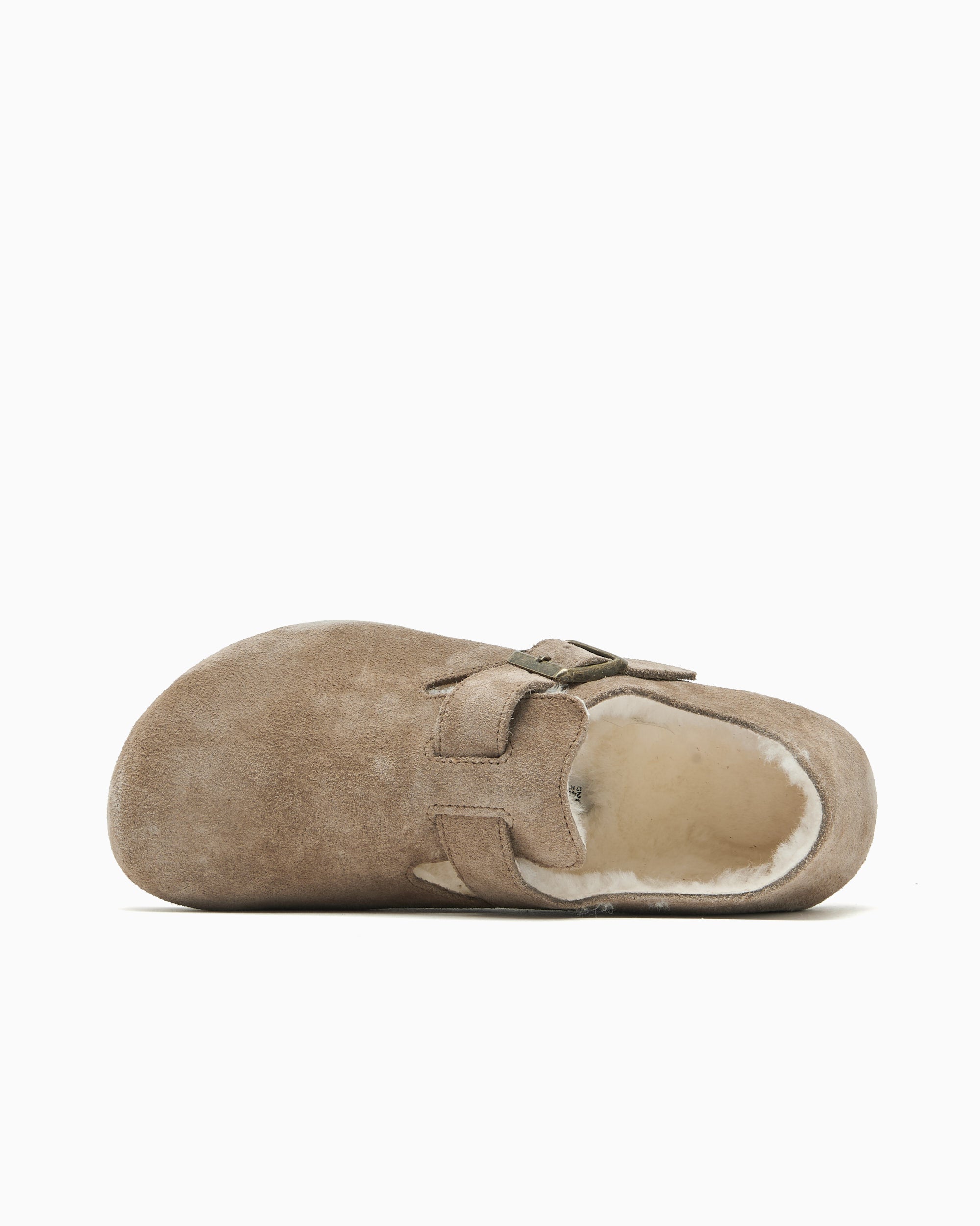 Shoes Zapatos BIRKENSTOCK Women's London Shearling Suede Leather Regular Unisex Women's Shoes - 1028470