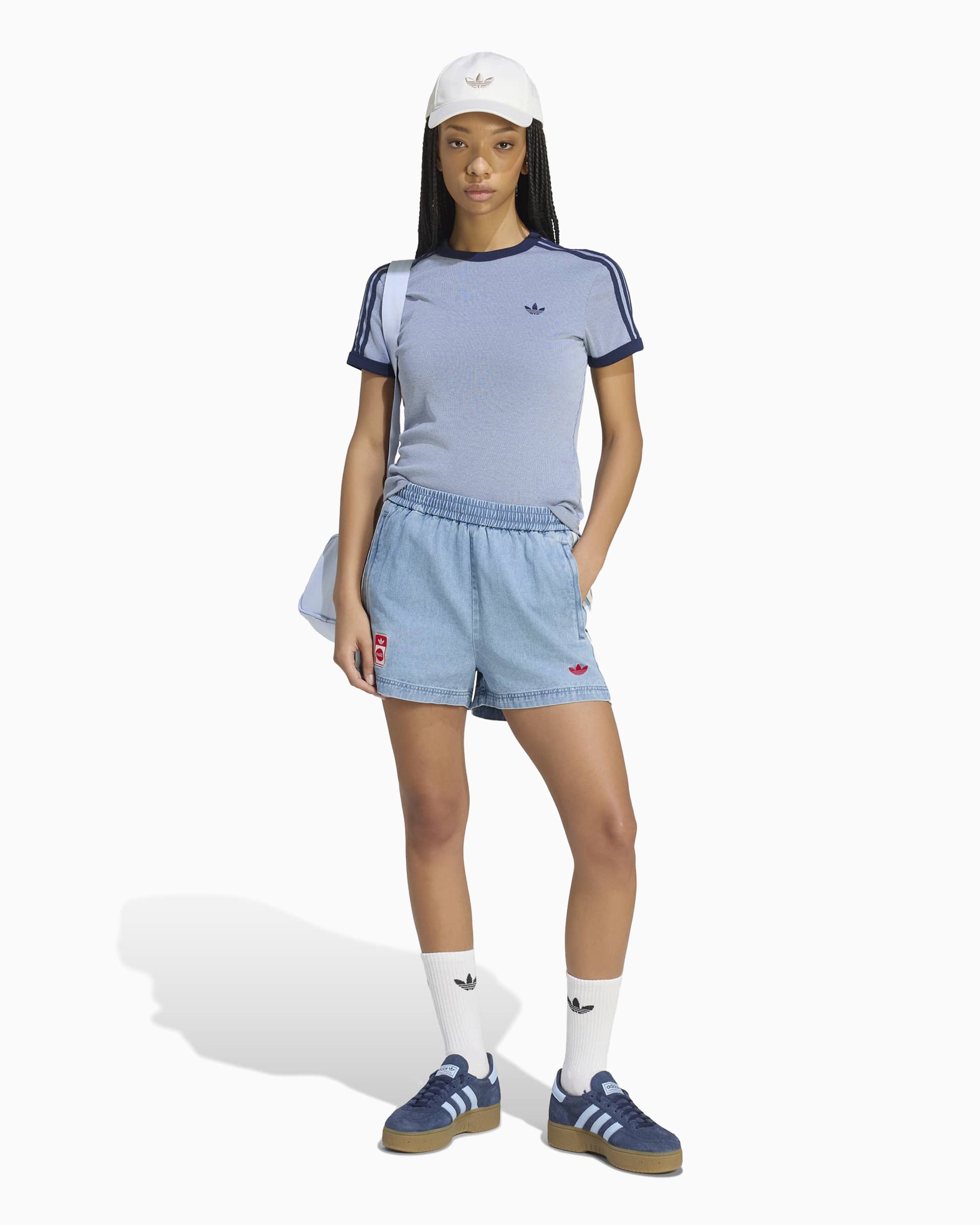 Shorts adidas Originals x Coca-Cola Denim Women's Shorts - KY7564