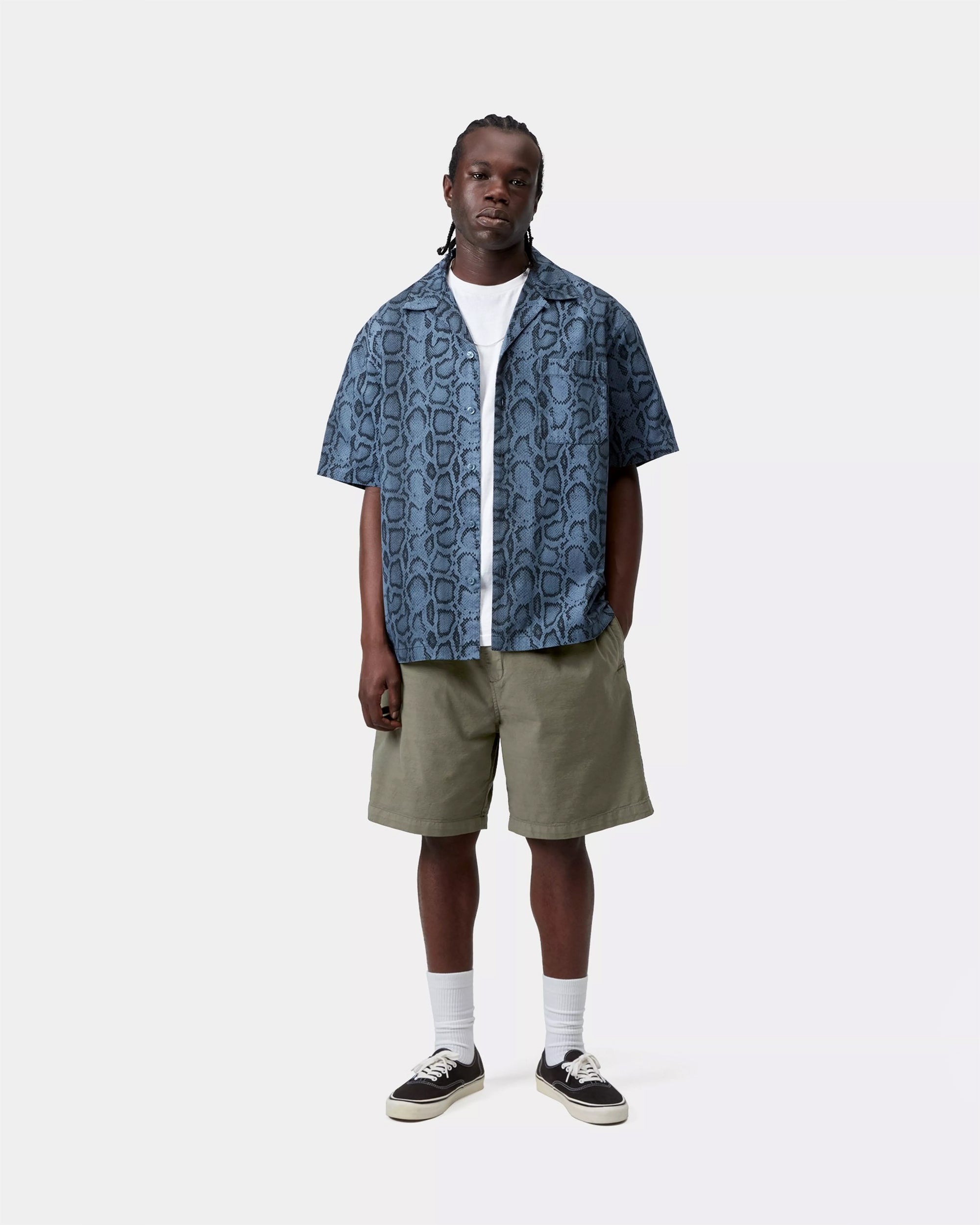 Shorts Carhartt WIP Rainer Relaxed Men's Shorts - I036493-11GD