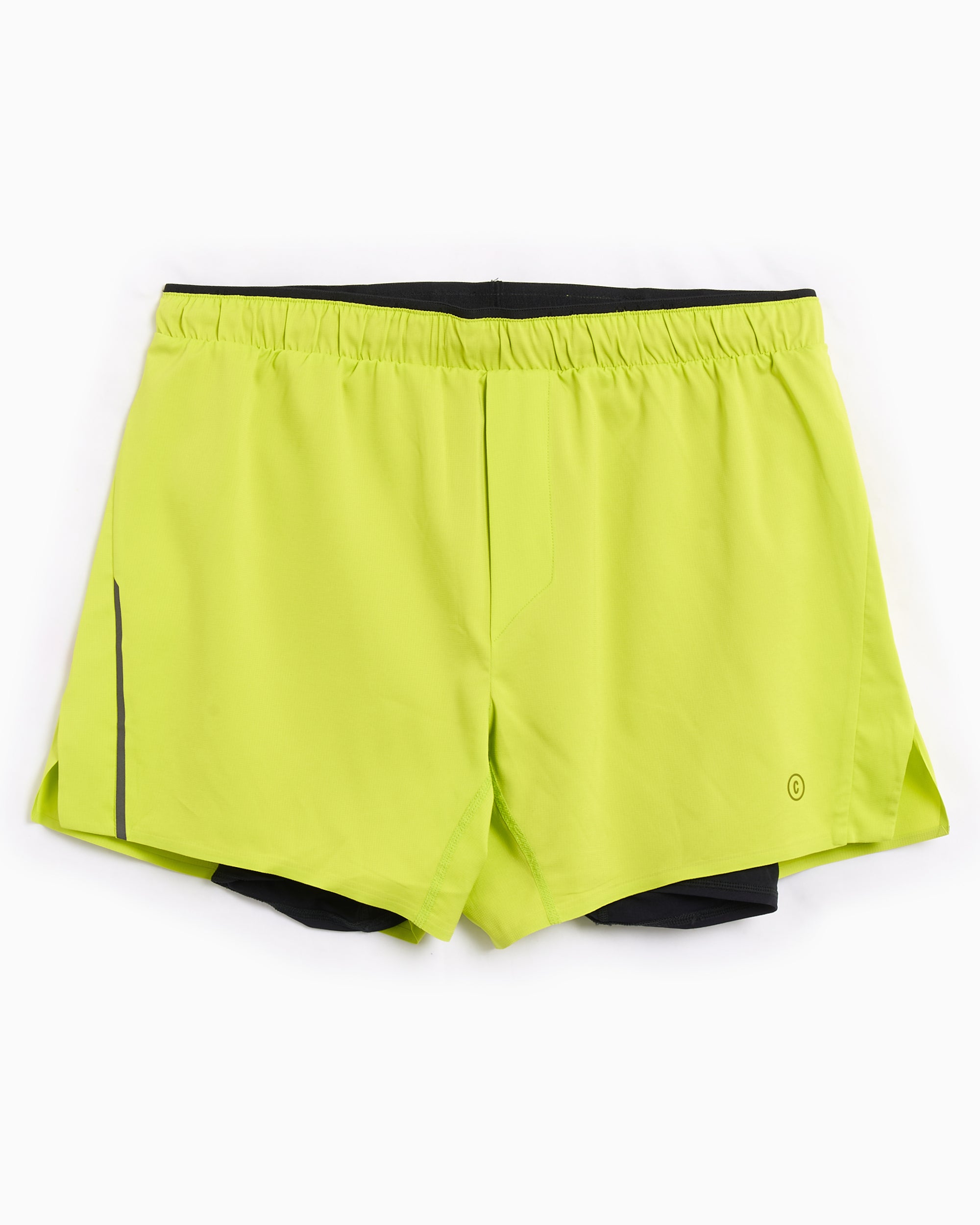 Shorts Ciele Athletics Long Brief Lime Men's Shorts - M-1-SH-0014-GN011
