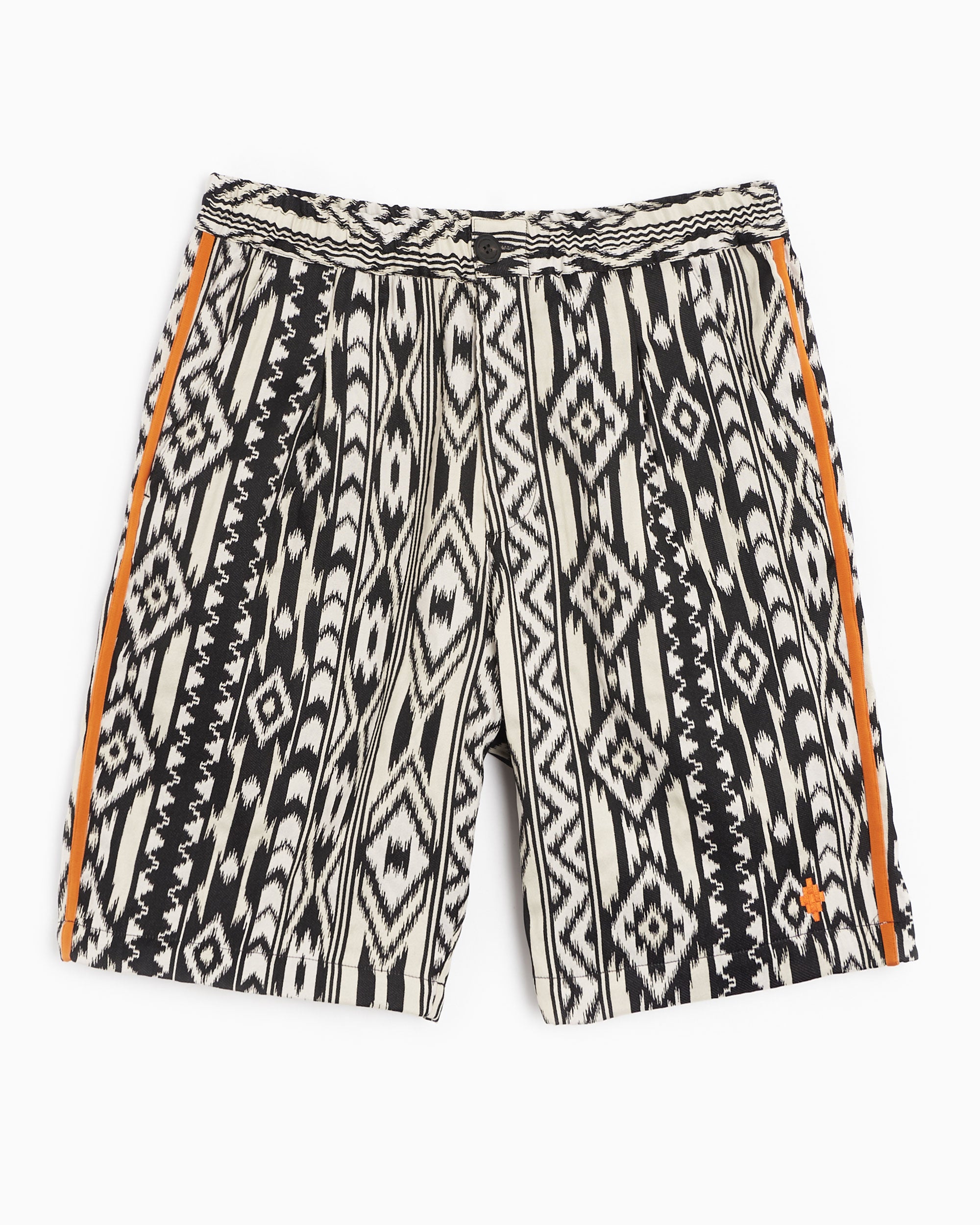 Shorts Marcelo Burlon Folk Jacquard Coulisse Men's Shorts Men's Shorts - CMCB074S22FAB0031001