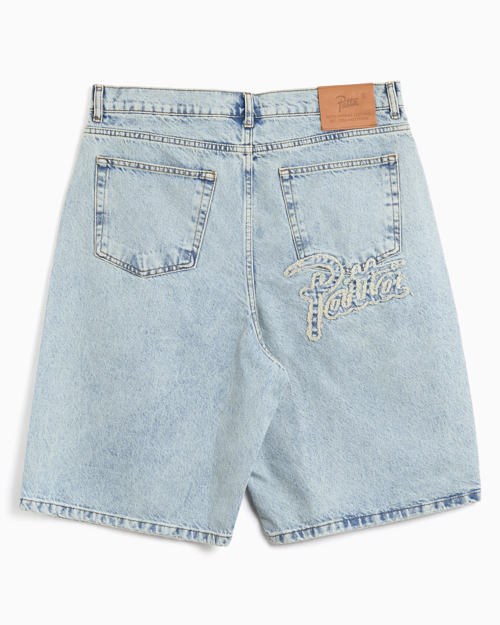 Shorts Patta Light Wash Oversize Men's Shorts - POC-SS26-4200-332-0028-100