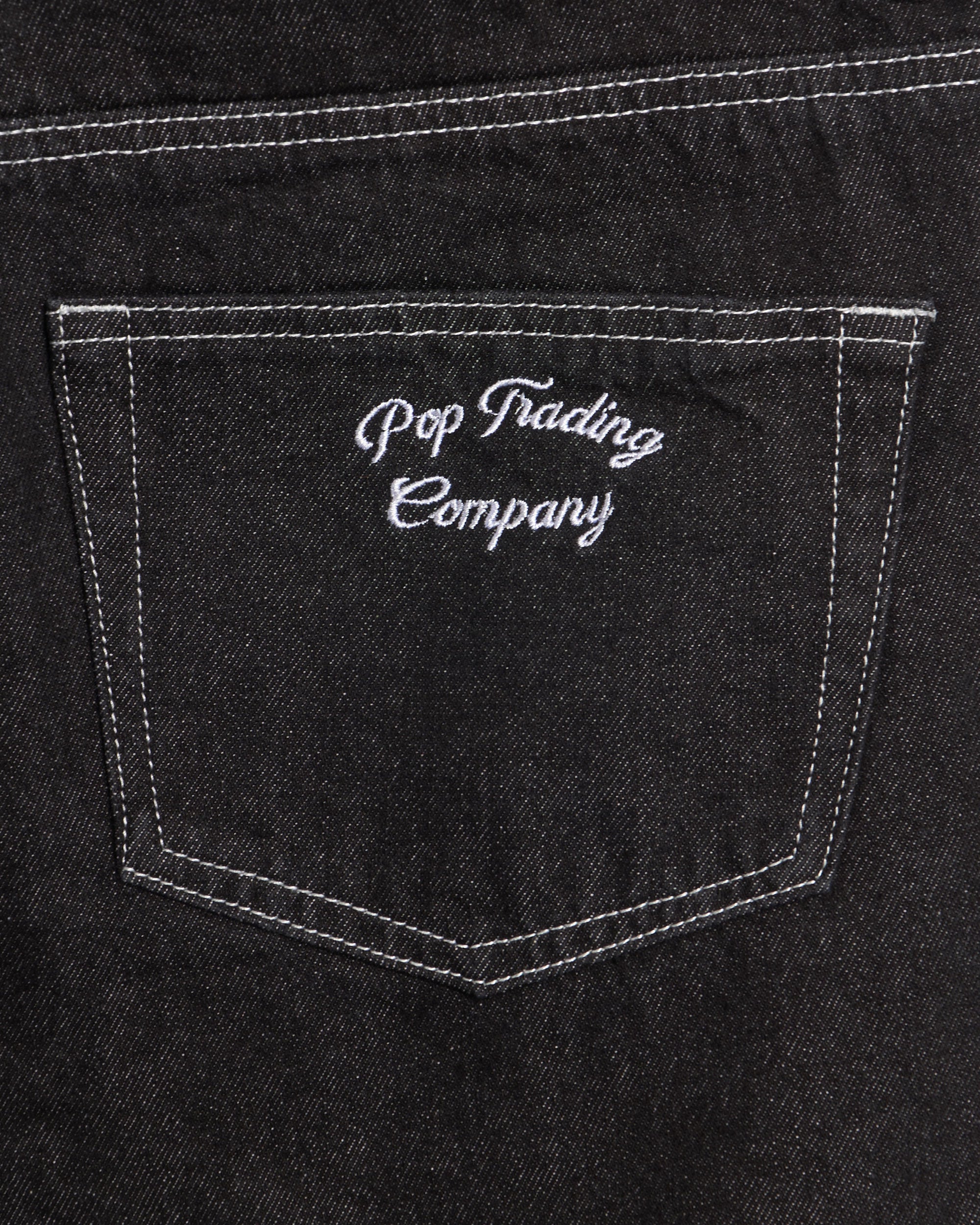 Shorts Pop Trading Company Longer DRS Men's Denim Shorts Relaxed Men's Shorts - POPSS25_04-006