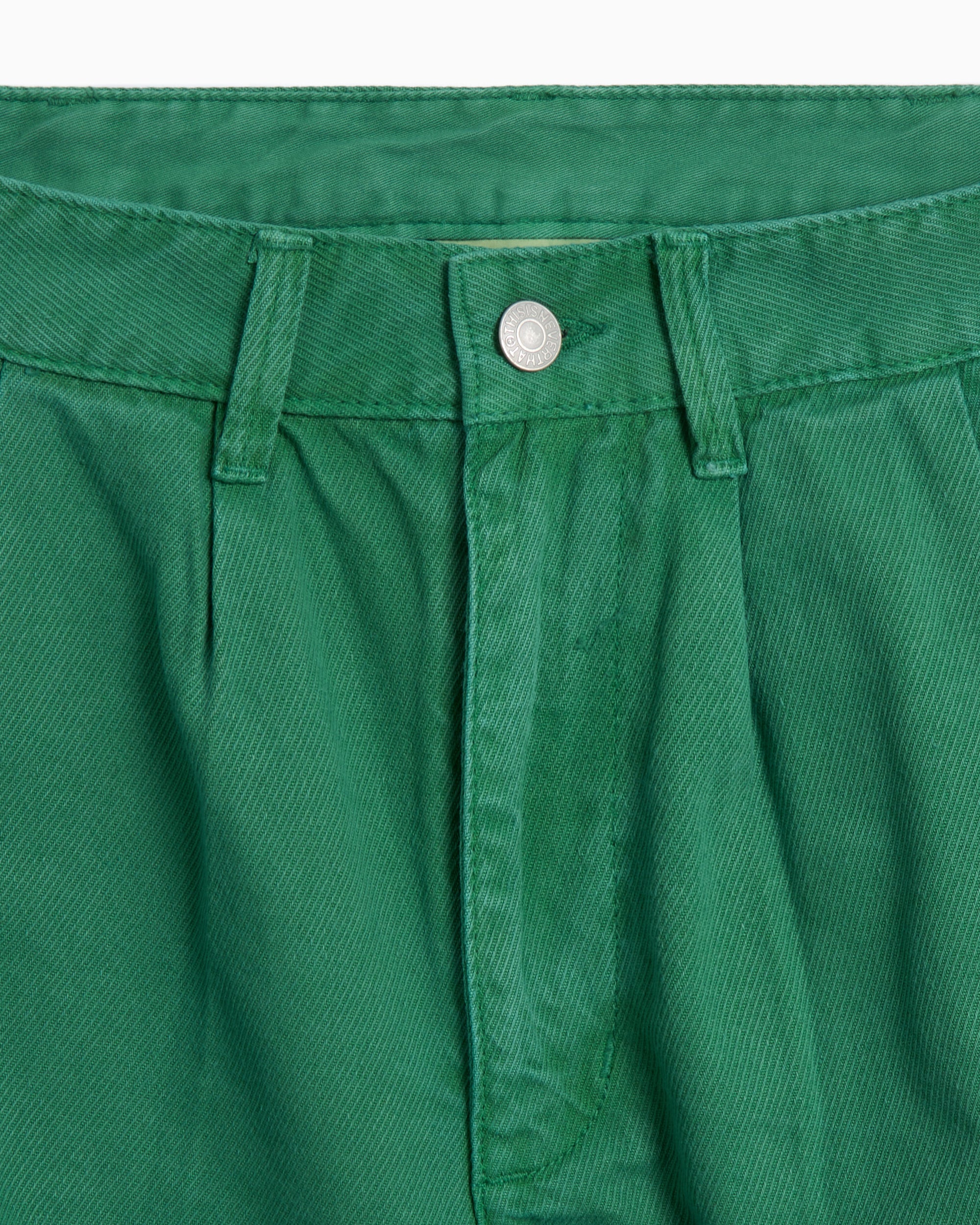 Shorts thisisneverthat® thisisneverthat® Overdyed Men's Shorts Men's Shorts - TN251WSOOS07-GRN