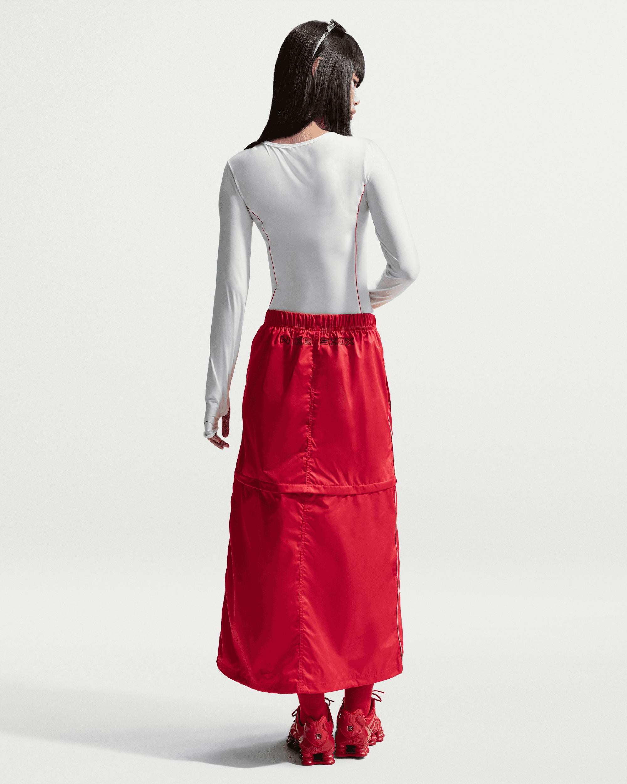 Skirts Nike Sportswear Shox Detachable Relaxed Women's Long Skirt - IH0261-657