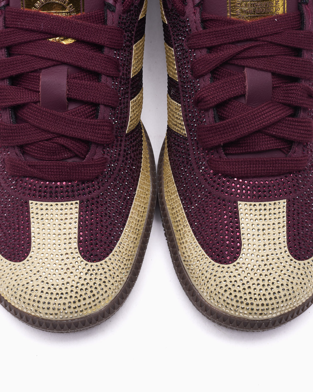 Sneakers adidas Originals Women's Samba OG "Maroon Rhinestone" - KJ7488