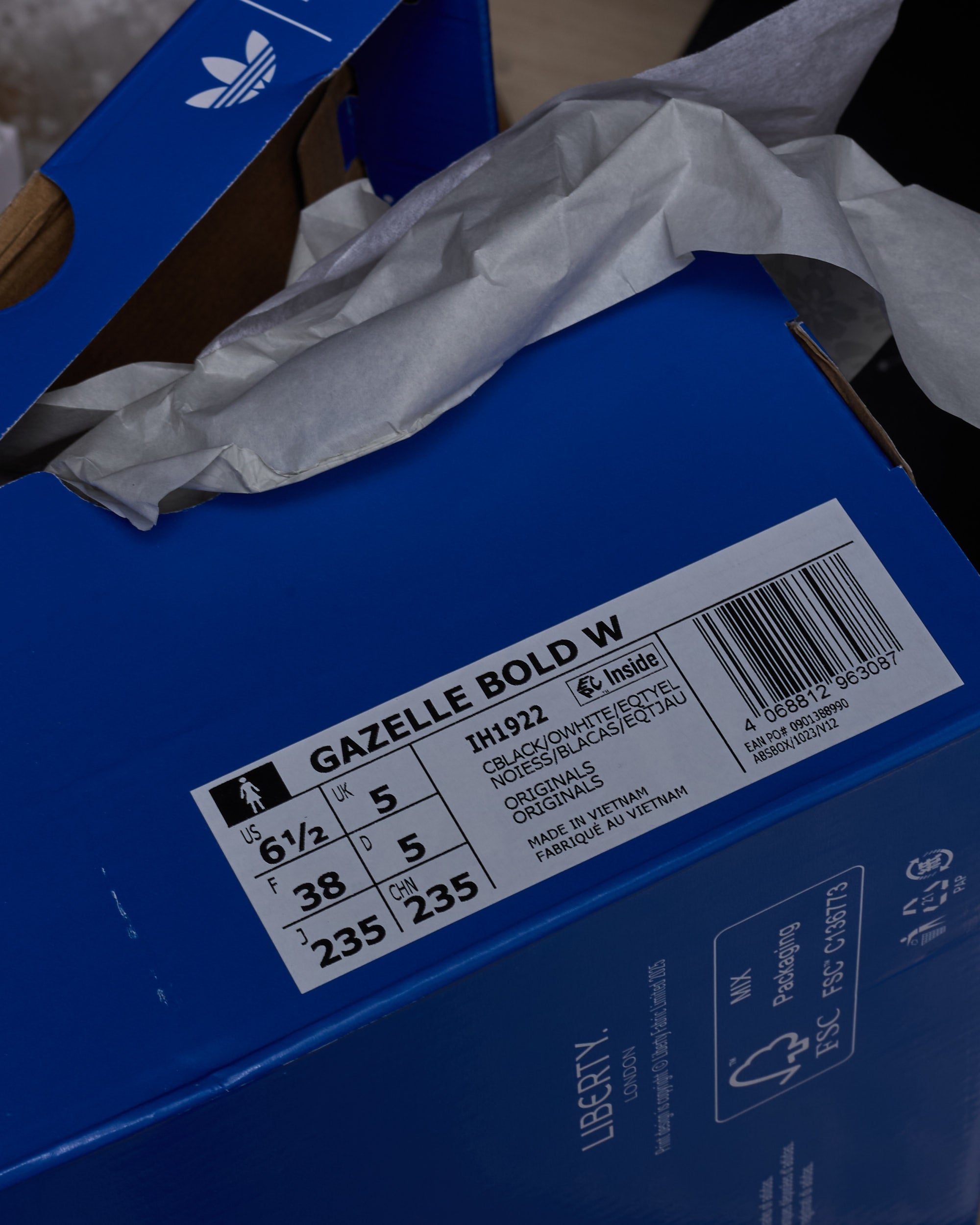 Sneakers adidas Originals x Liberty London Women's Gazelle Bold - IH1922