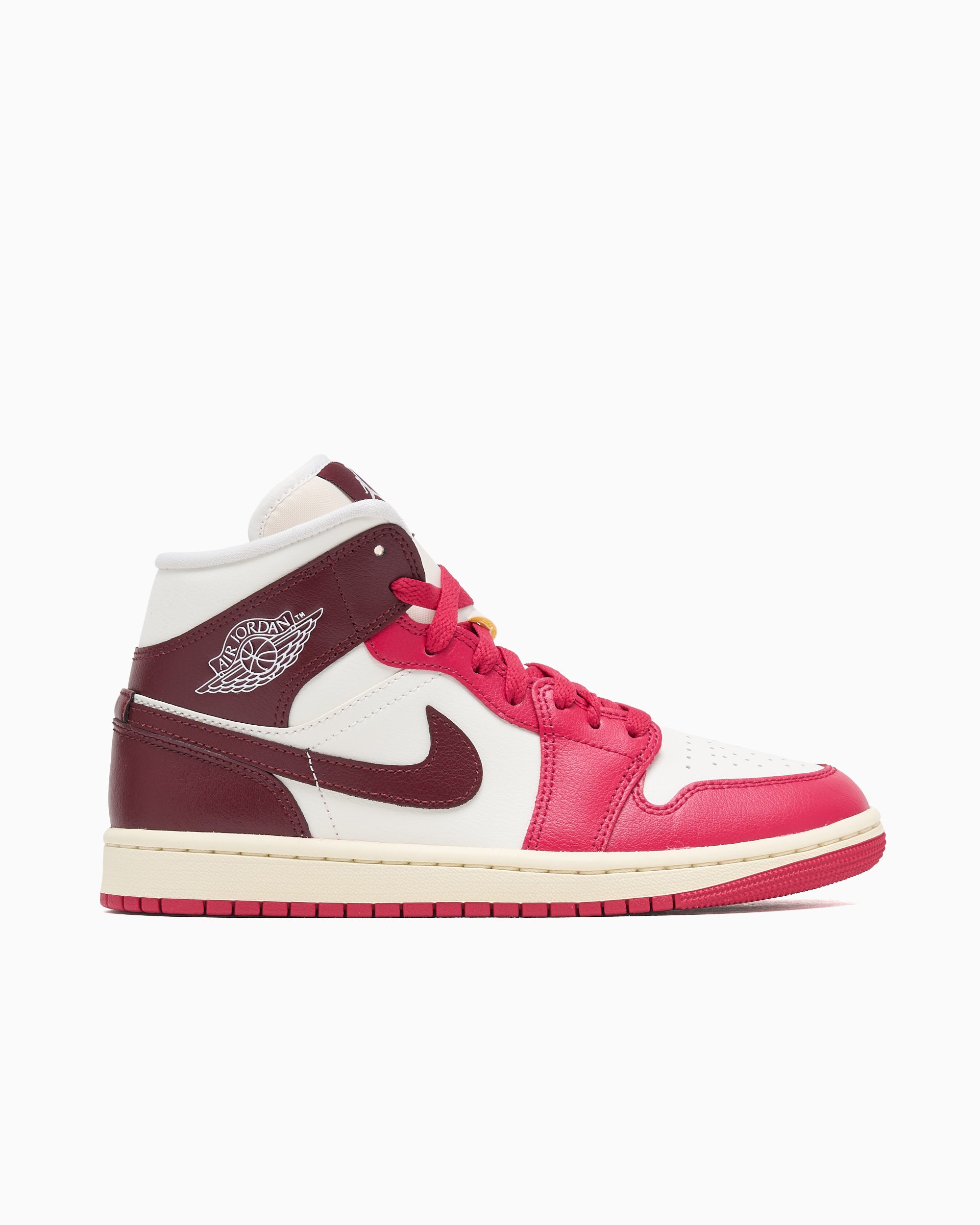 Sneakers Air Jordan Women's 1 Mid "Mystic Hibiscus" - BQ6472-119