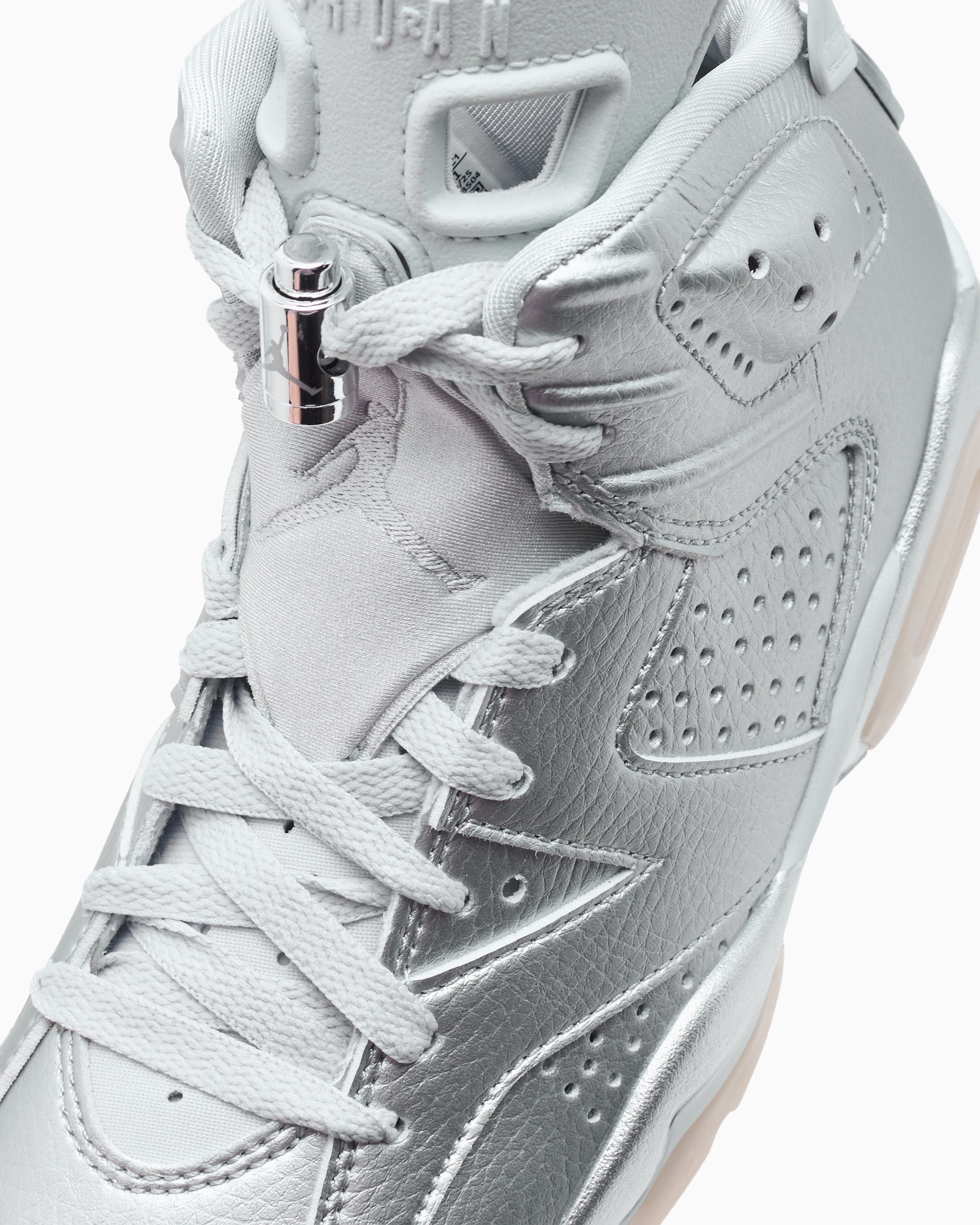 Sneakers Air Jordan x Paris Saint-Germain 6 Retro "Metallic Silver" - IQ5135-001