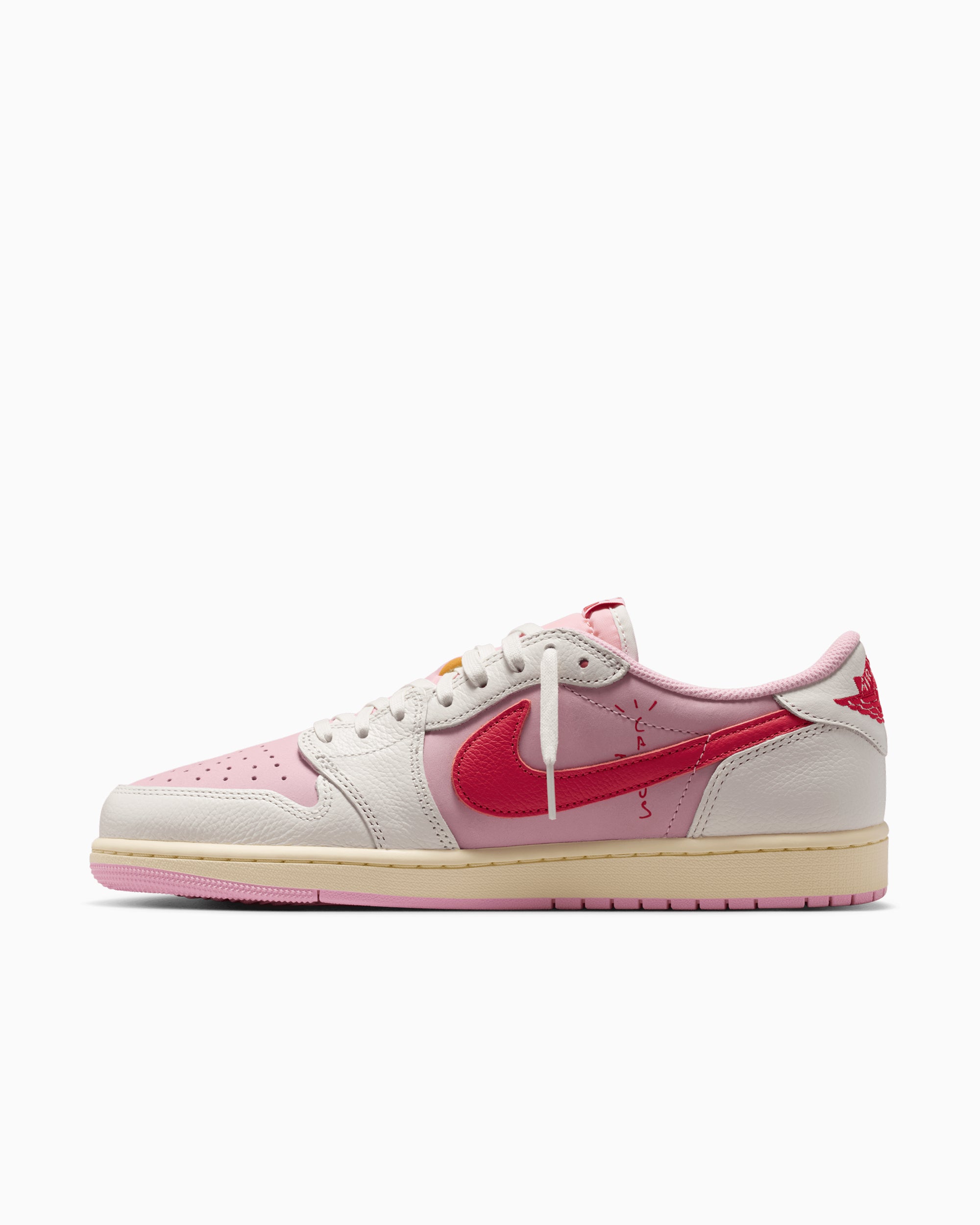 Sneakers Air Jordan x Travis Scott 1 Low Retro "Tropical Pink" - IQ7604-101