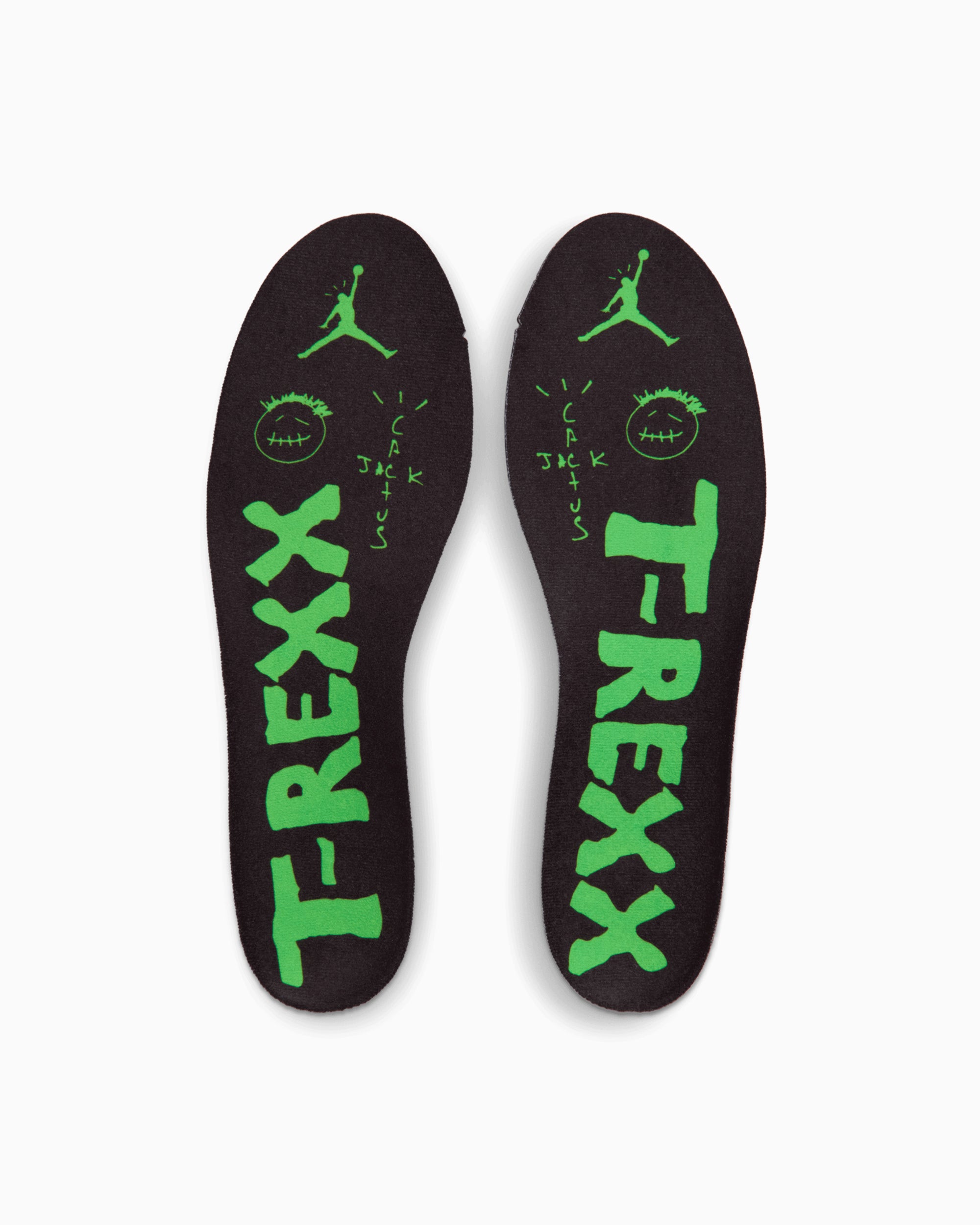 Sneakers Jordan x Travis Scott CJ1 T-Rexx Jack "Green Spark" - IM9113-300