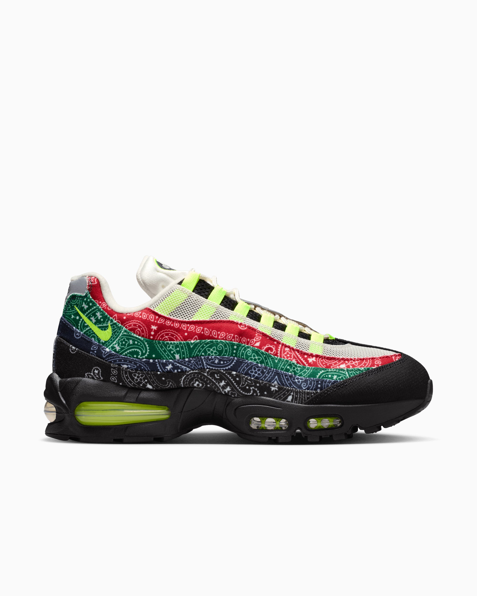 Sneakers Nike Air Max 95 SP Big Bubble "Paisley Neon" - IQ0620-100