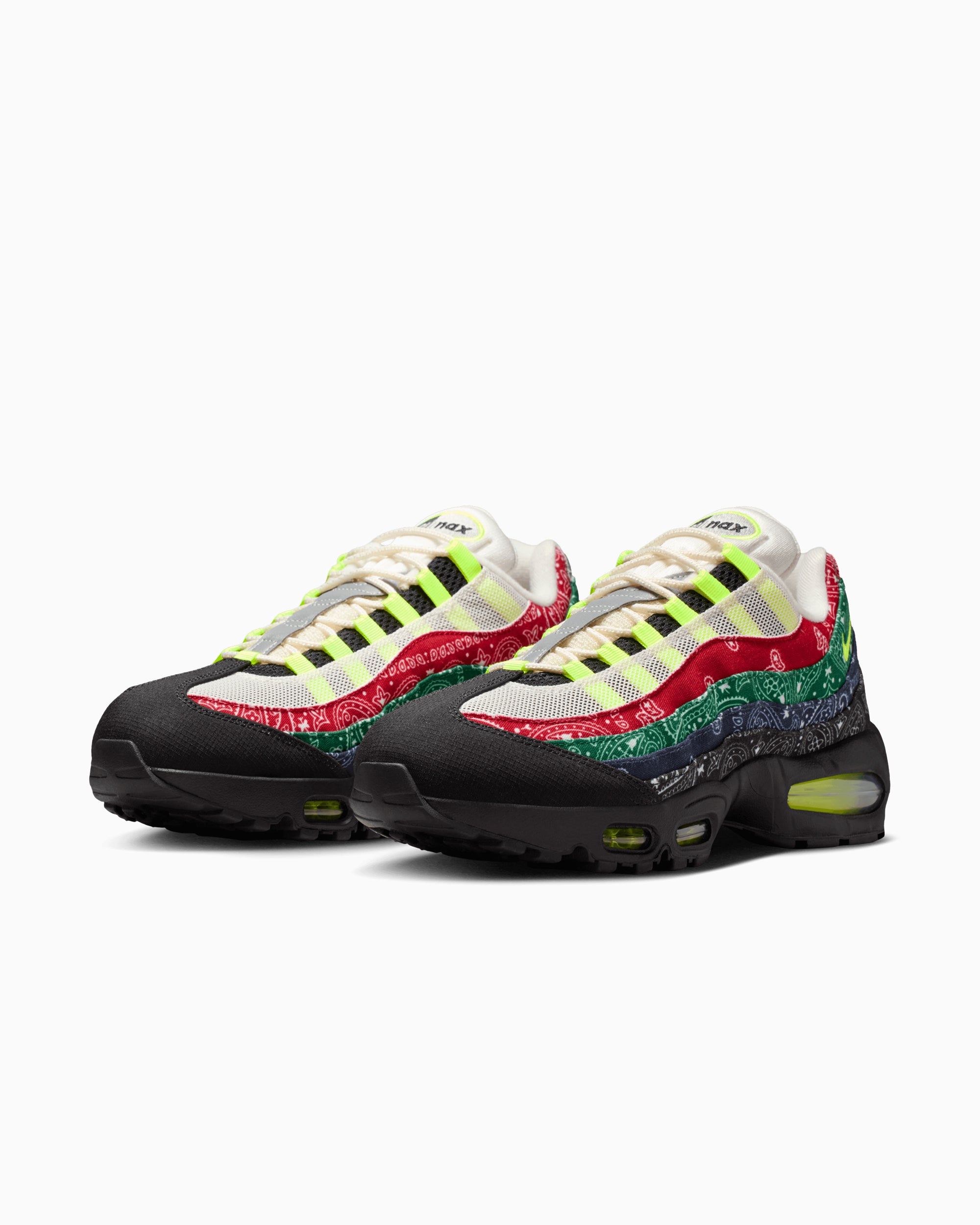 Sneakers Nike Air Max 95 SP Big Bubble "Paisley Neon" - IQ0620-100
