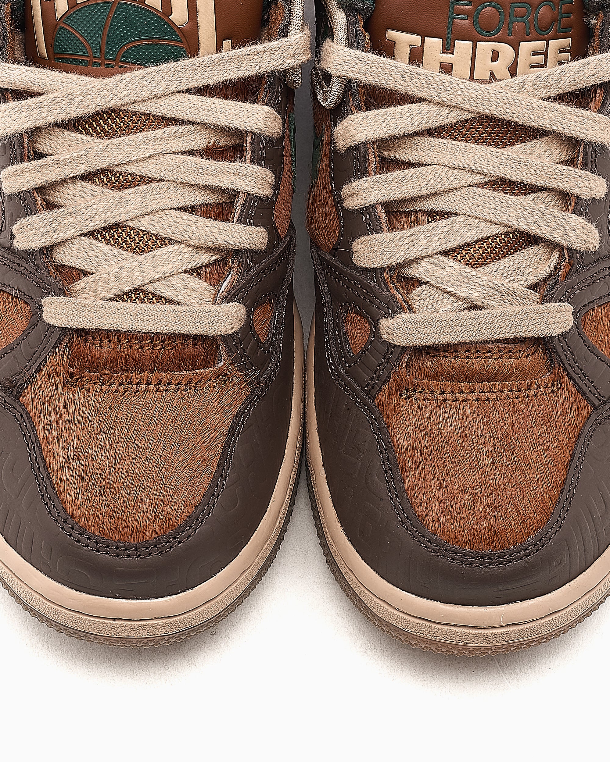 Sneakers Nike x Nigo Air Force 3 Low SP "Baroque Brown" - HQ0260-201