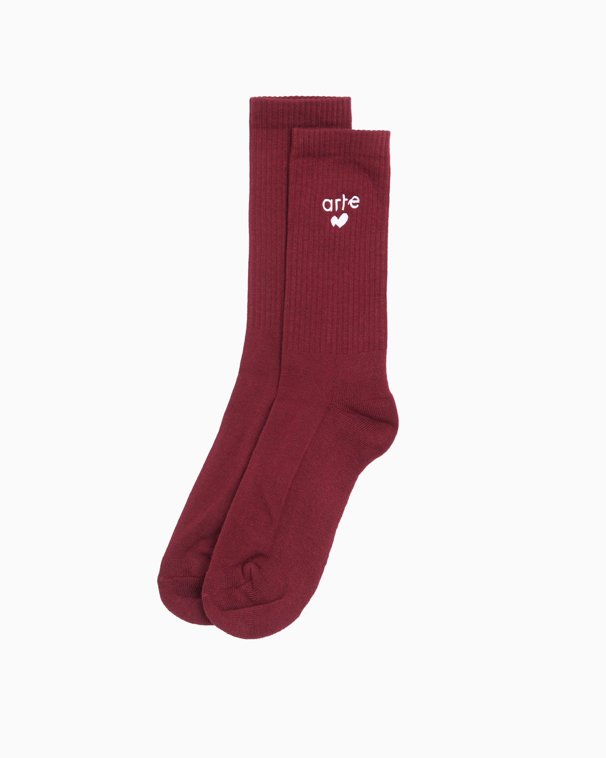Socks Arte Antwerp Heart Unisex Socks - SS26-198M-Bordeaux