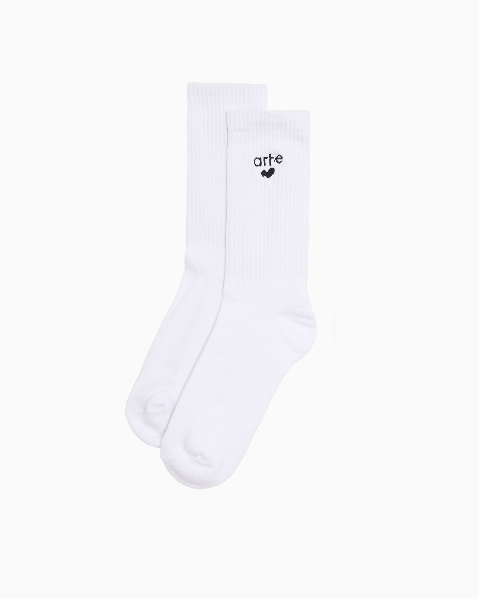 Socks Arte Antwerp Heart Unisex Socks - SS26-198M-White
