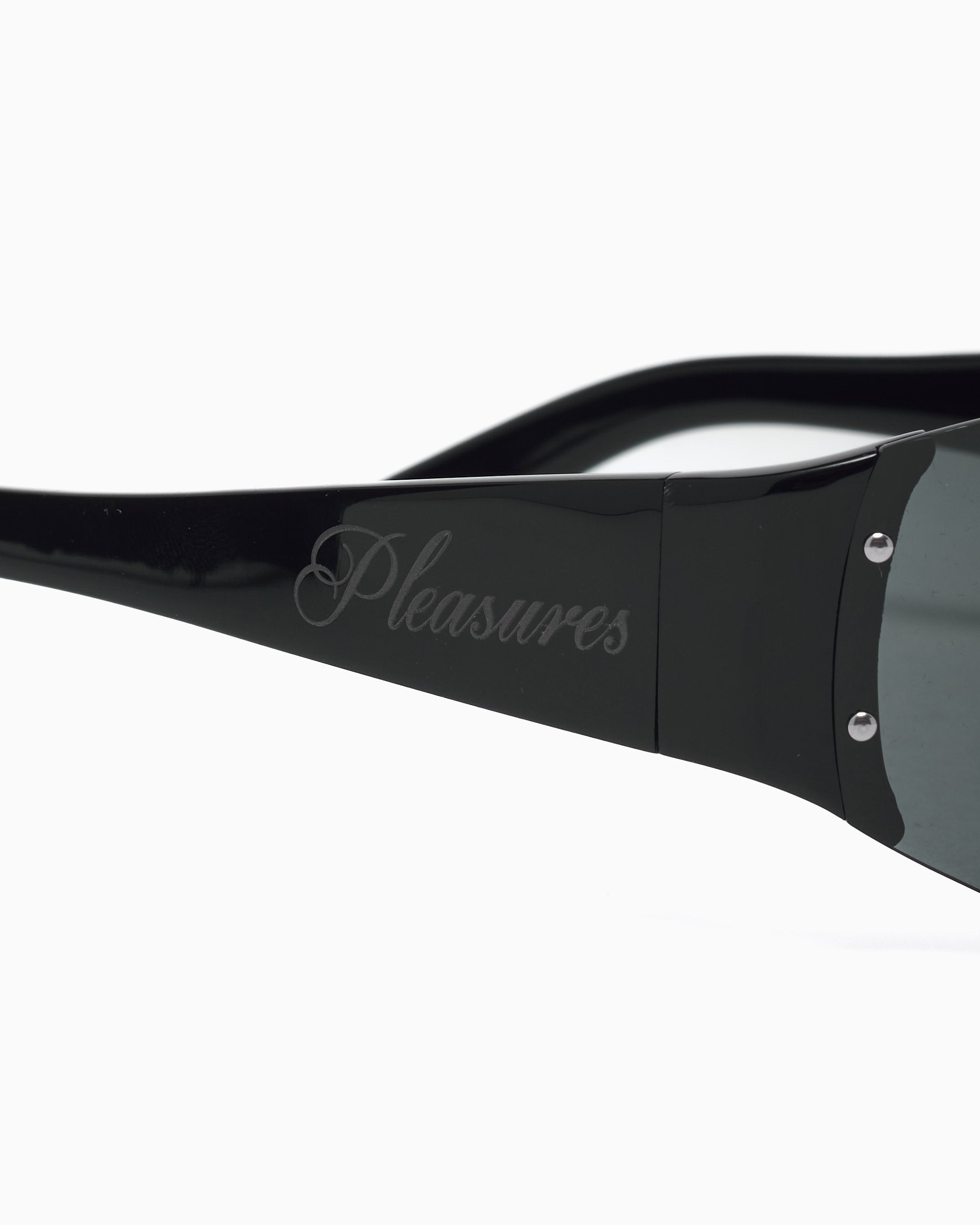 Sunglasses Pleasures Bona Wrap Unisex Sunglasses - P25SU042-BLACK