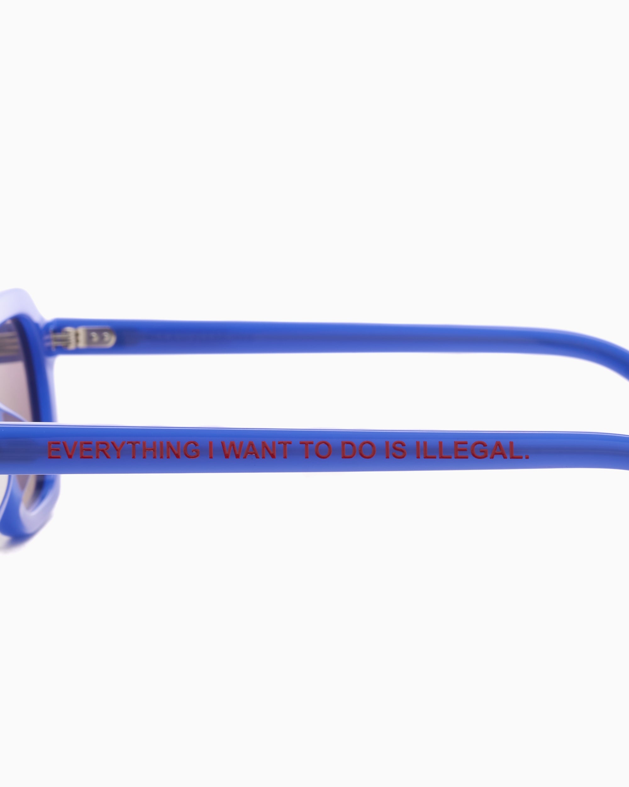 Sunglasses Pleasures Era Unisex Sunglasses Unisex Sunglasses - P25SP049-BLUE