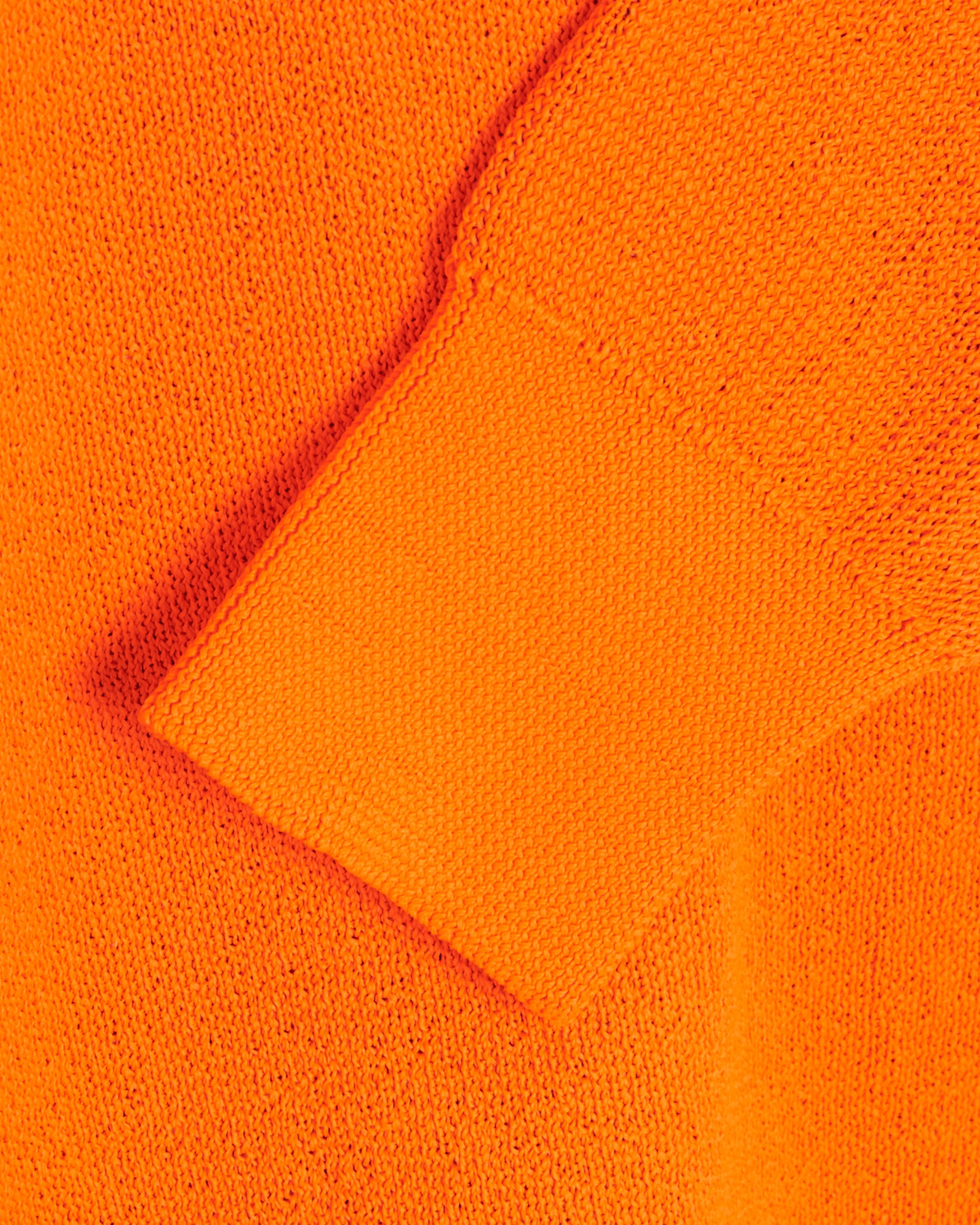 Sweaters Aries Temple Fluro Men's Turtleneck Knit Sweater Men's Sweater - FTAR20024-ORG