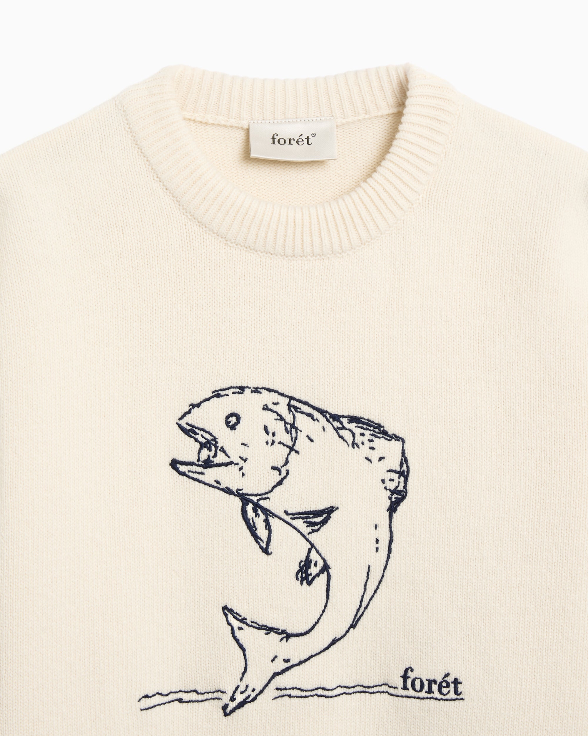 Sweaters forét Fishing Men's Sweater - F9831-CLOUD