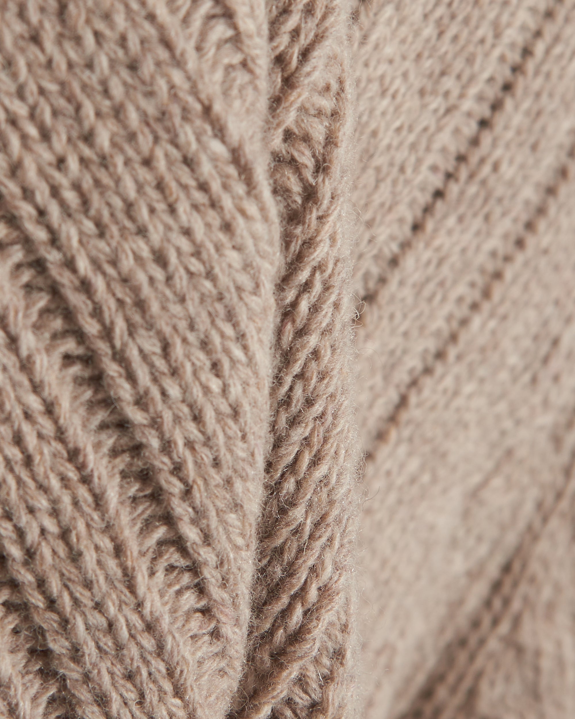 Sweaters Forét Hybrid Men's Cable Knit Sweater Men's Sweater - F4099-KHAKI