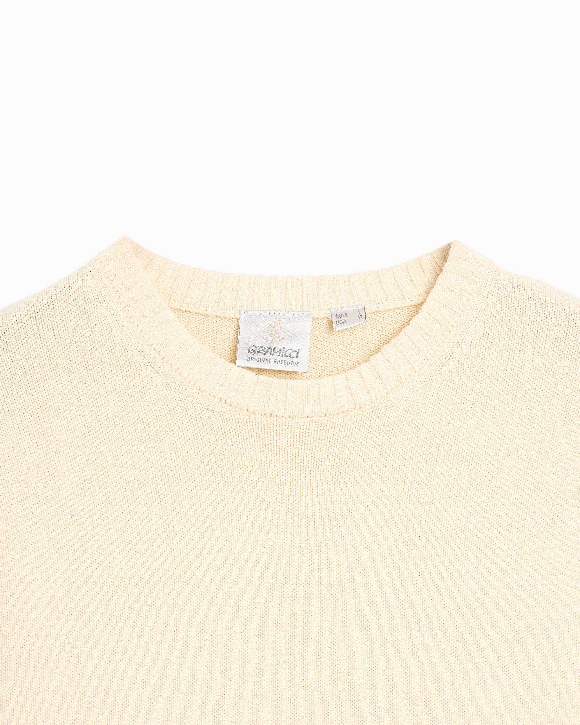 Sweaters Gramicci Sun Fade Relaxed Men's Sweater - G6SU-J060-CREME