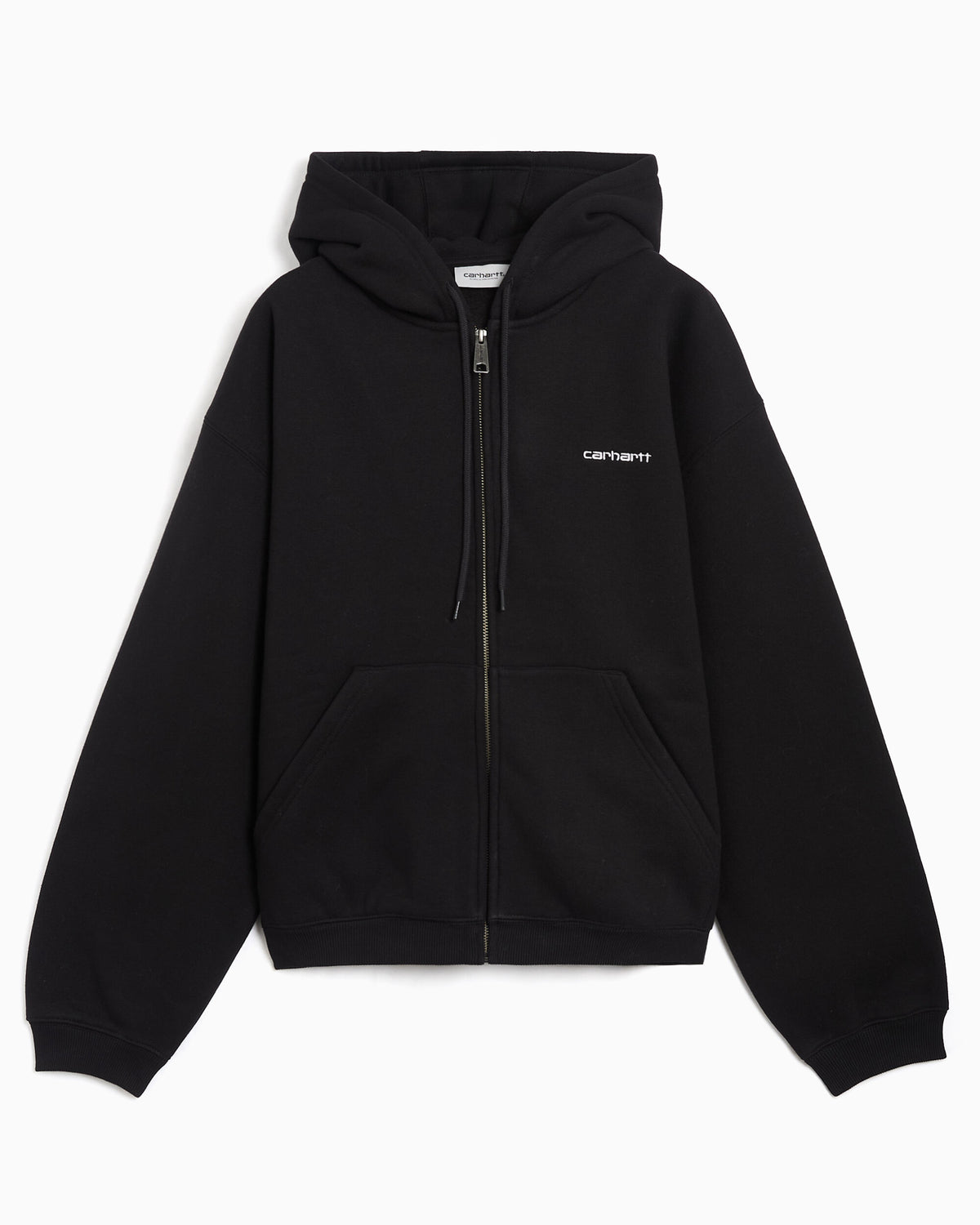 Sweatshirts Carhartt WIP Ebbert Logo Relaxed Men's Zip-Up Sweatshirt - I037114-0D2XX