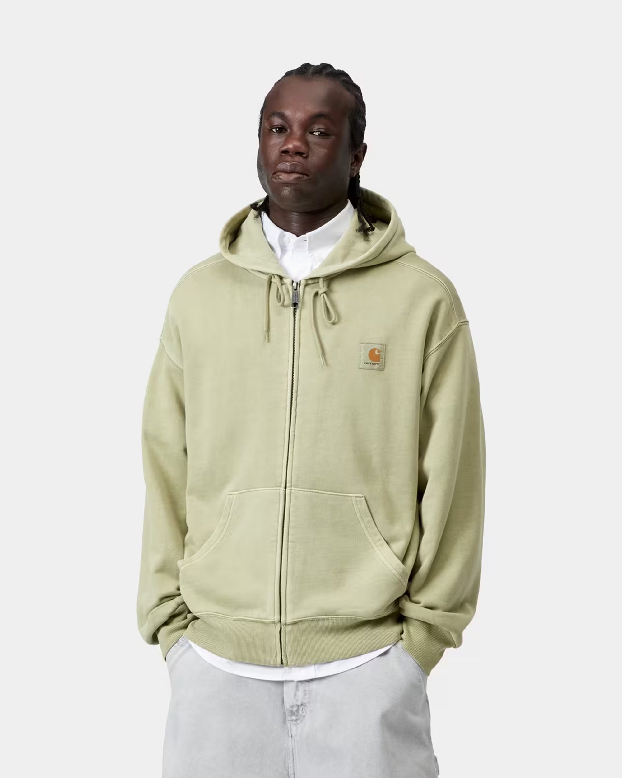 Sweatshirts Carhartt WIP Nelson Oversize Unisex Zip-Up Sweatshirt - I033064-3IEGD