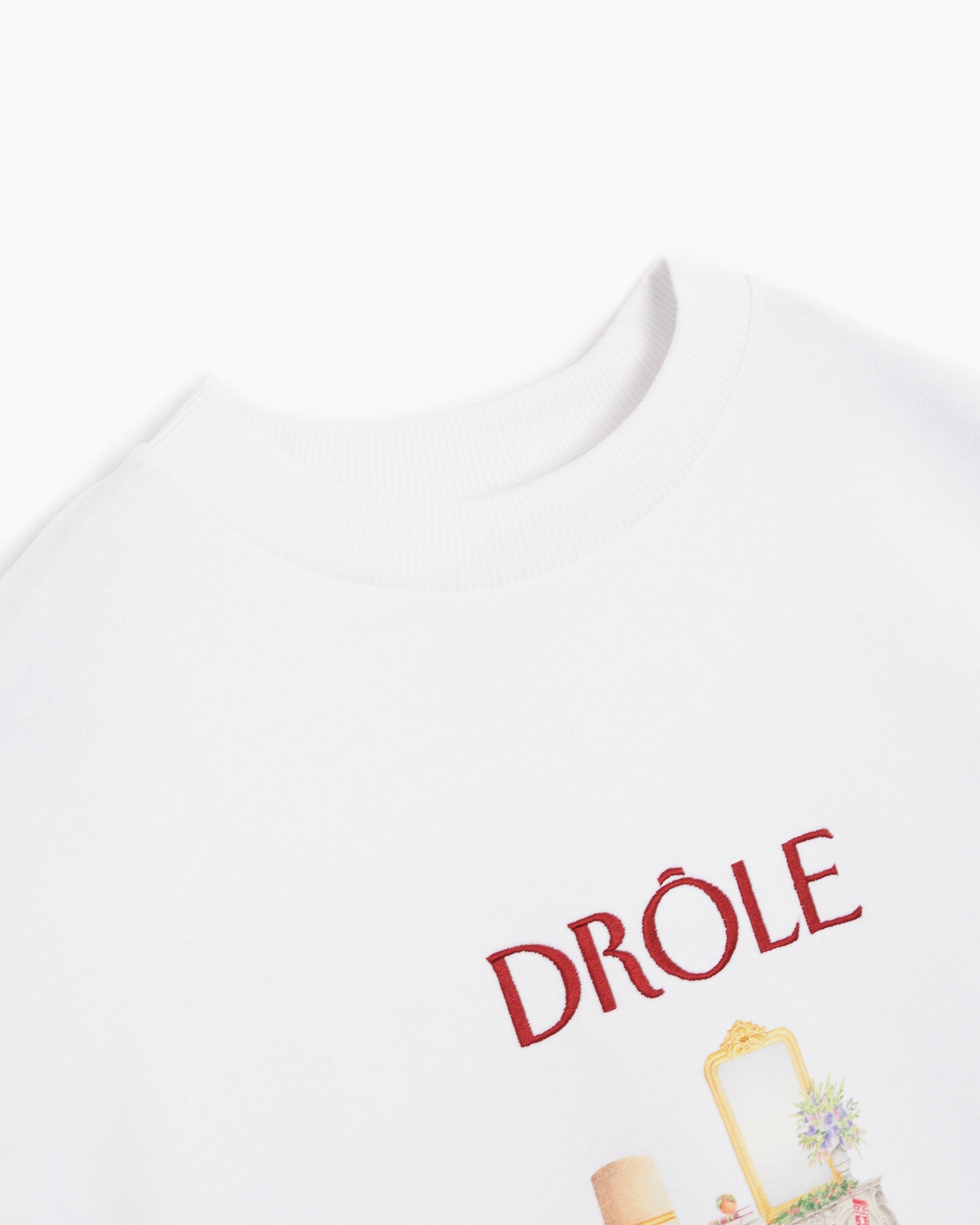 Sweatshirts Drôle de Monsieur Holiday Season Men's Sweatshirt Men's Sweatshirt - SW114-CO001-WT